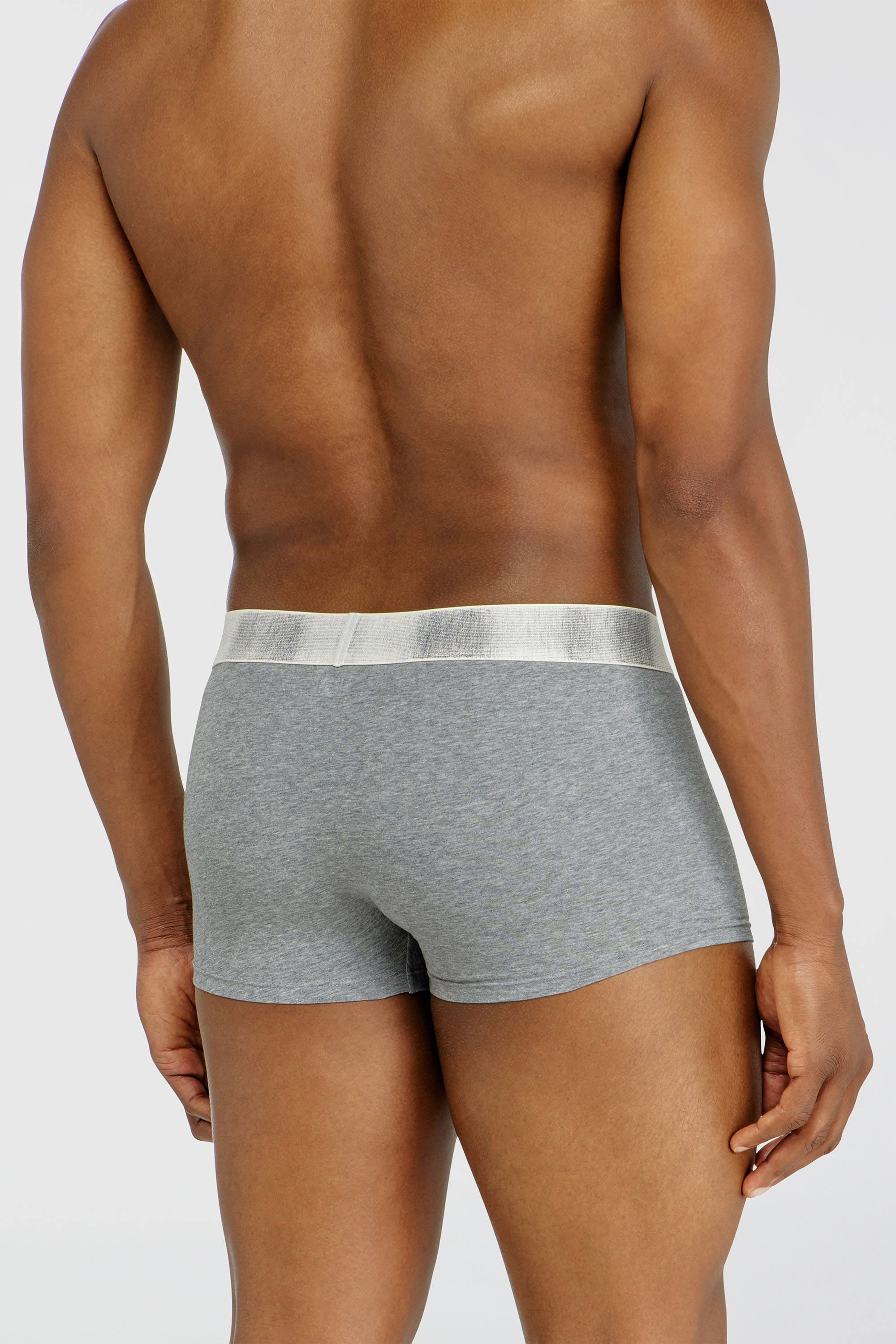 Diesel - DAMIEN-DNM-3PACK, Paquete de tres b&oacute;xers de algod&oacute;n el&aacute;stico con cinturilla de sat&eacute;n Hombre in Multicolor - 4