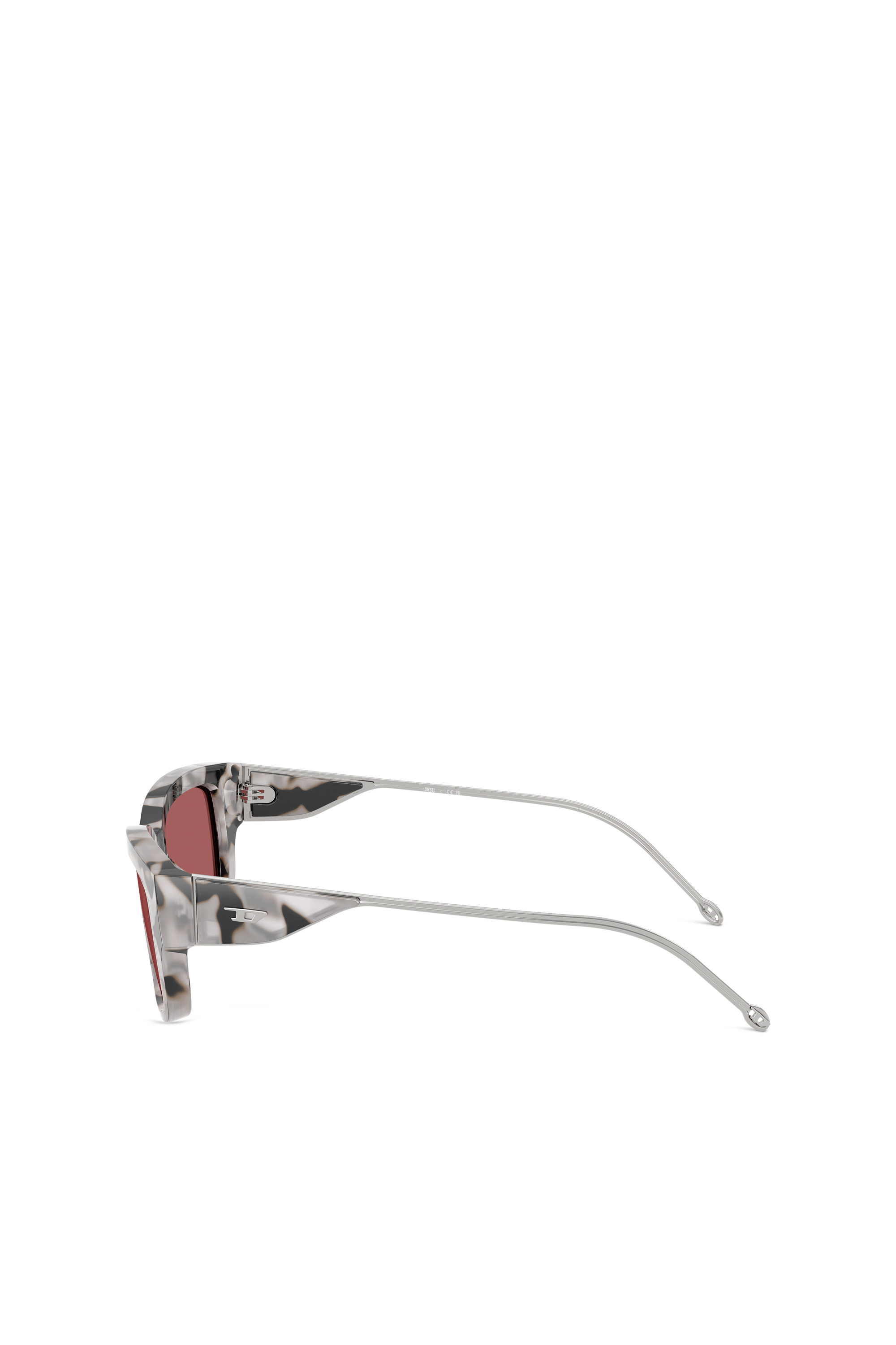 Diesel - 0DL2002 SIZE 56, Gafas rectangulares Unisex in Rojo - 2