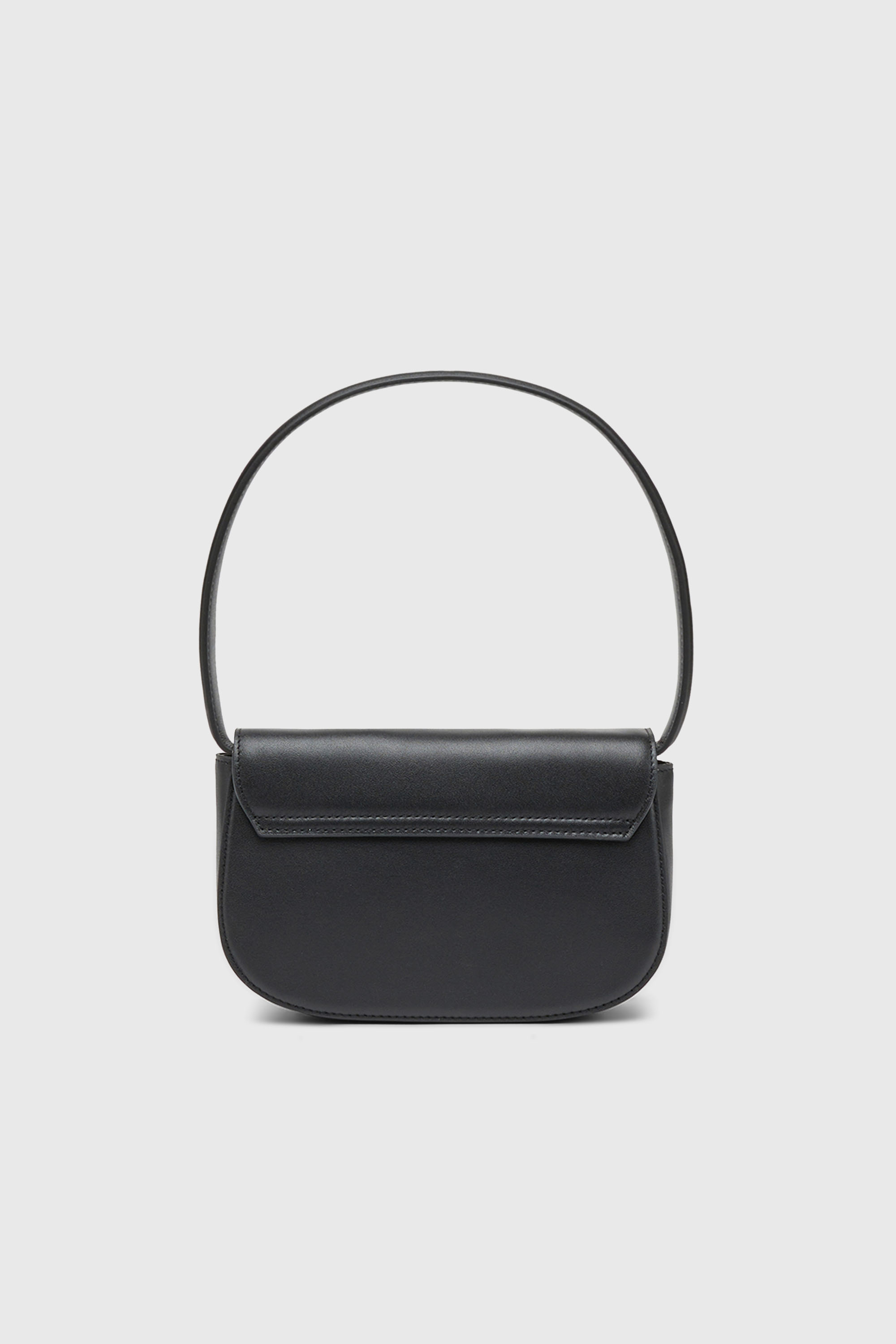 Diesel - 1DR, 1DR-Bolso ic&oacute;nico de hombro de cuero napa Mujer in Negro - 2