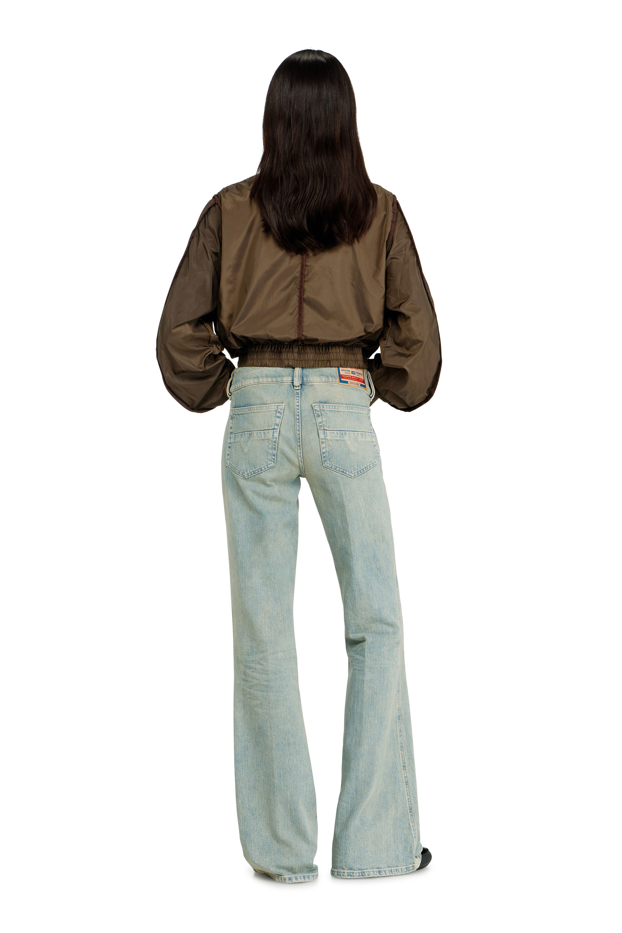 Diesel - Bootcut Jeans D-Hush 09N33 Mujer, Azul medio - 3