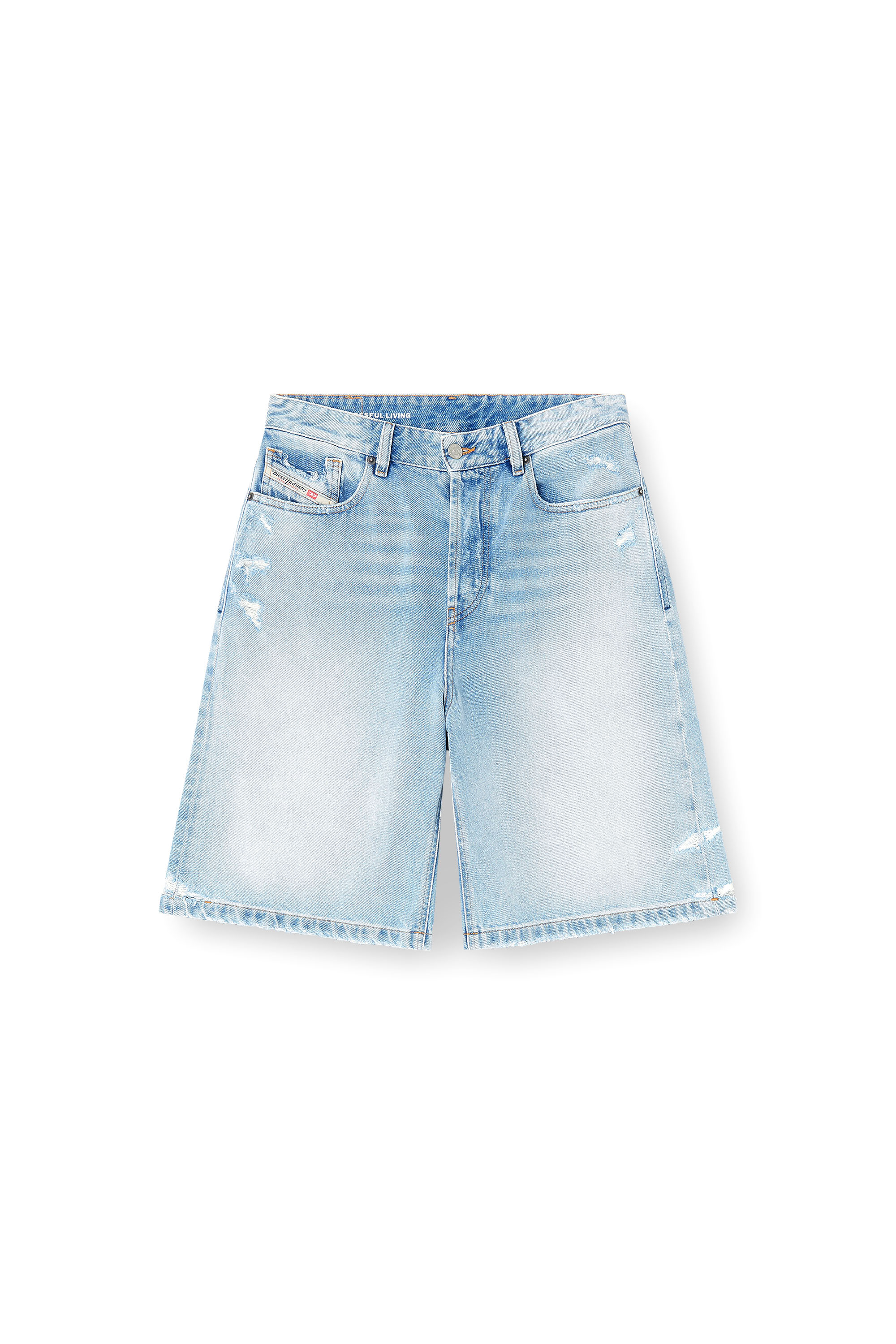 Diesel - DE-SIRE-SHORT, Shorts de denim desgastado Mujer in ToBeDefined - 3