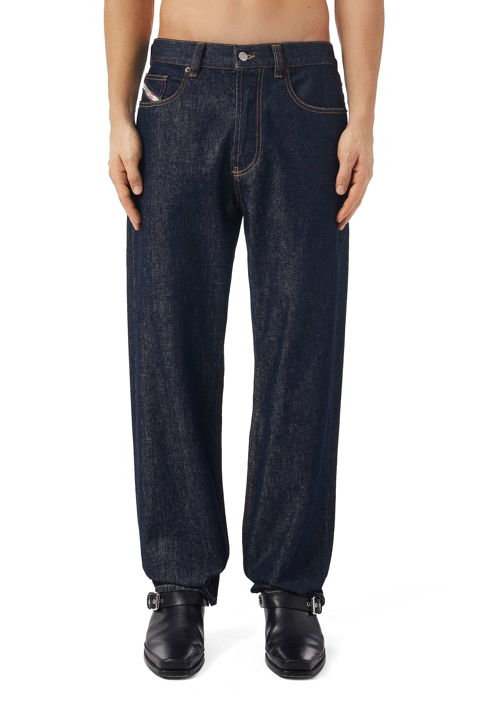 Diesel - 2010 D-MACS Z9C02 Straight Jeans, Azul Oscuro - Image 1