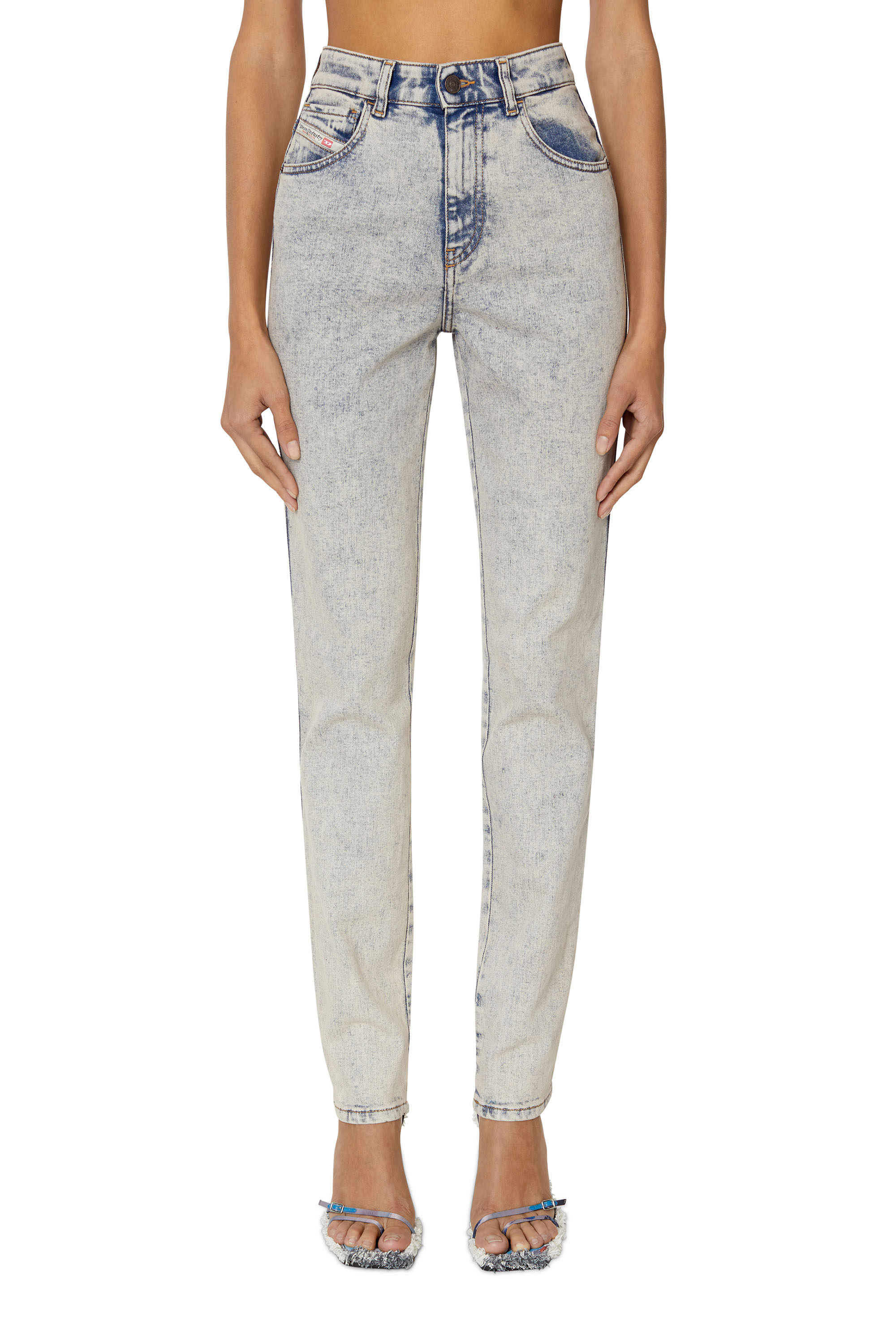 Diesel - 1994 09F12 Straight Jeans, Azul medio - Image 1