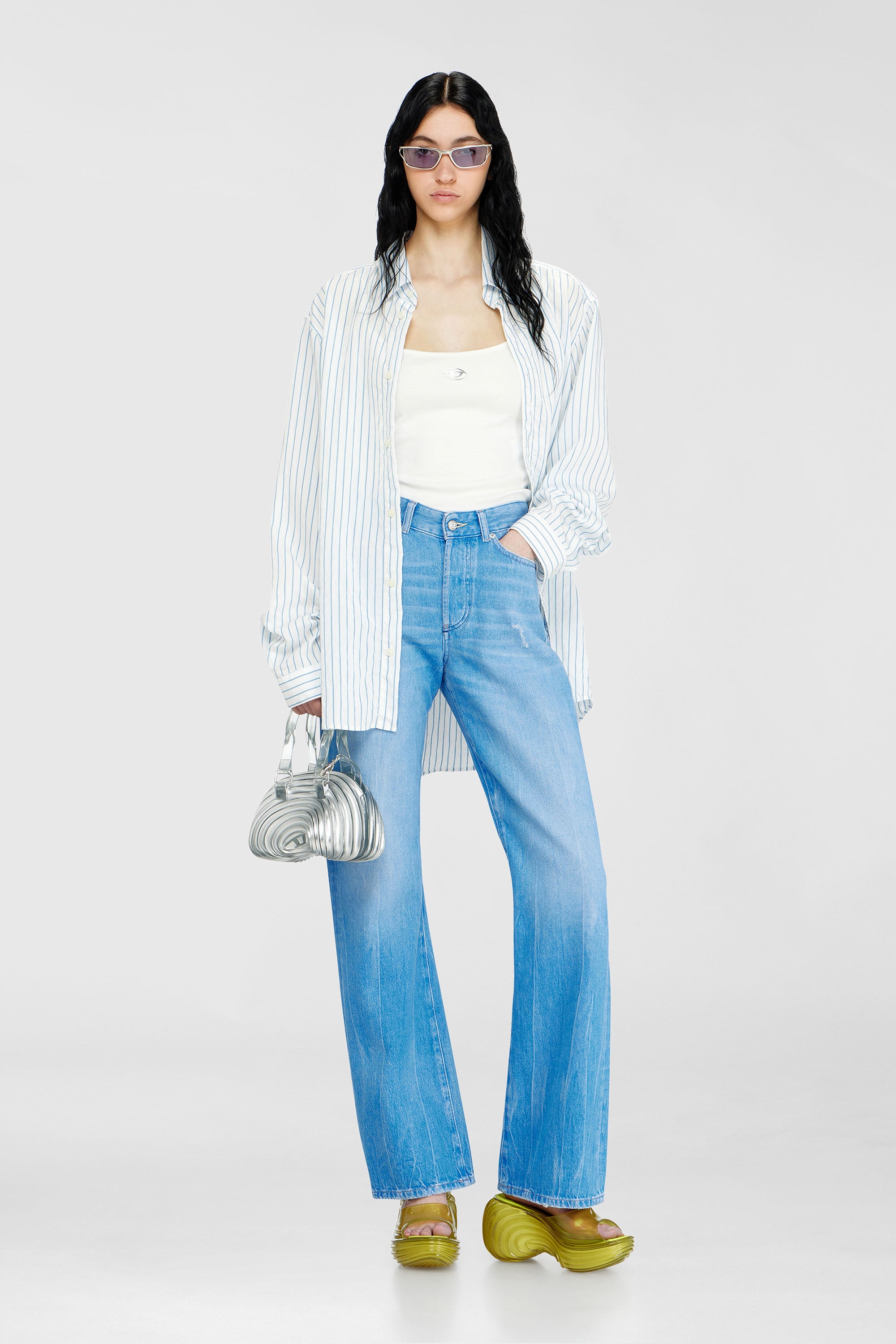Diesel - MELISSA QUANTUM PLATFORM, Zueco de plataforma en Melflex&reg; Mujer in Amarillo - 2