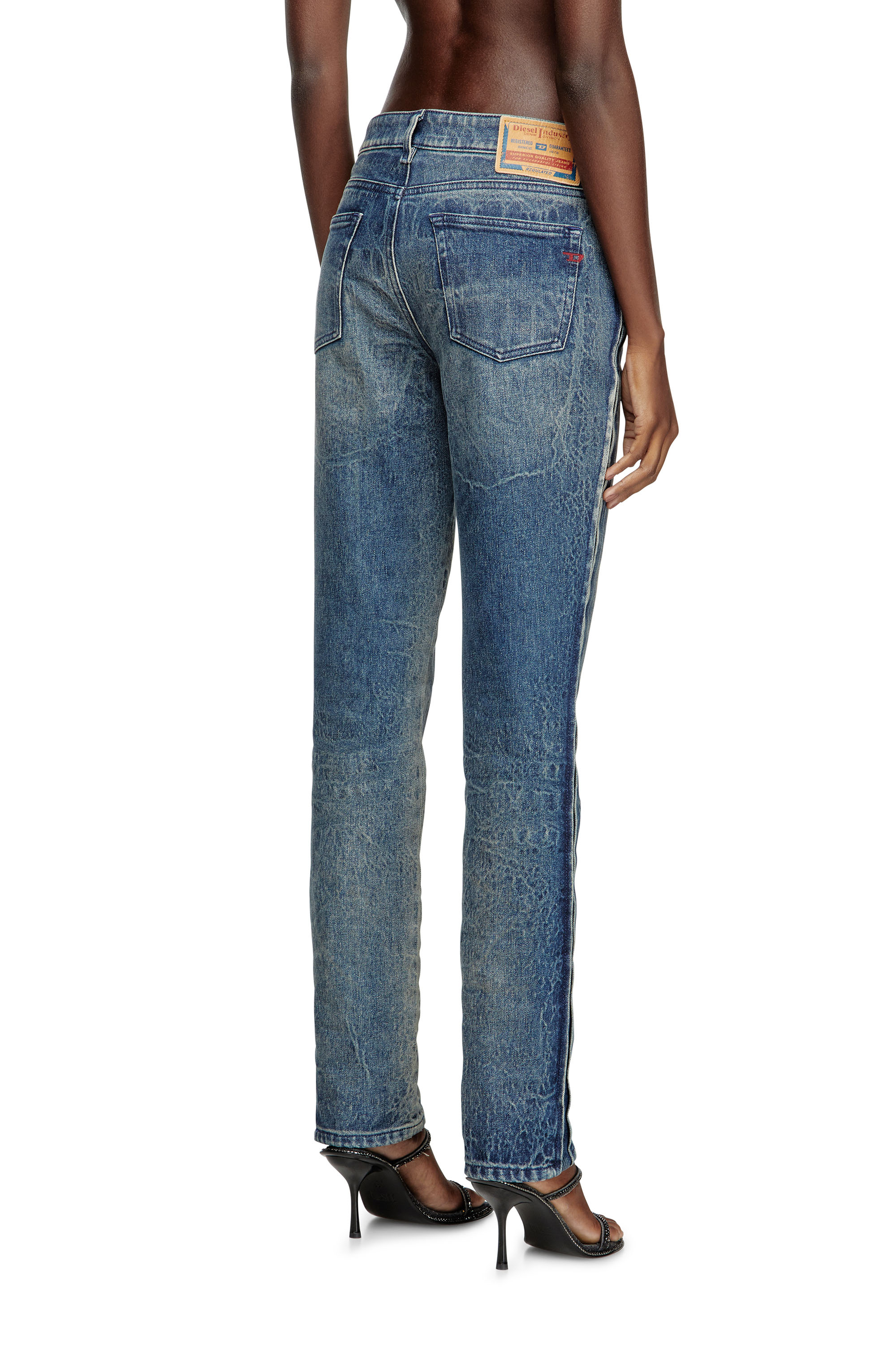 Diesel - Regular Jeans D-Noli 007BG Mujer, Azul Oscuro - 4