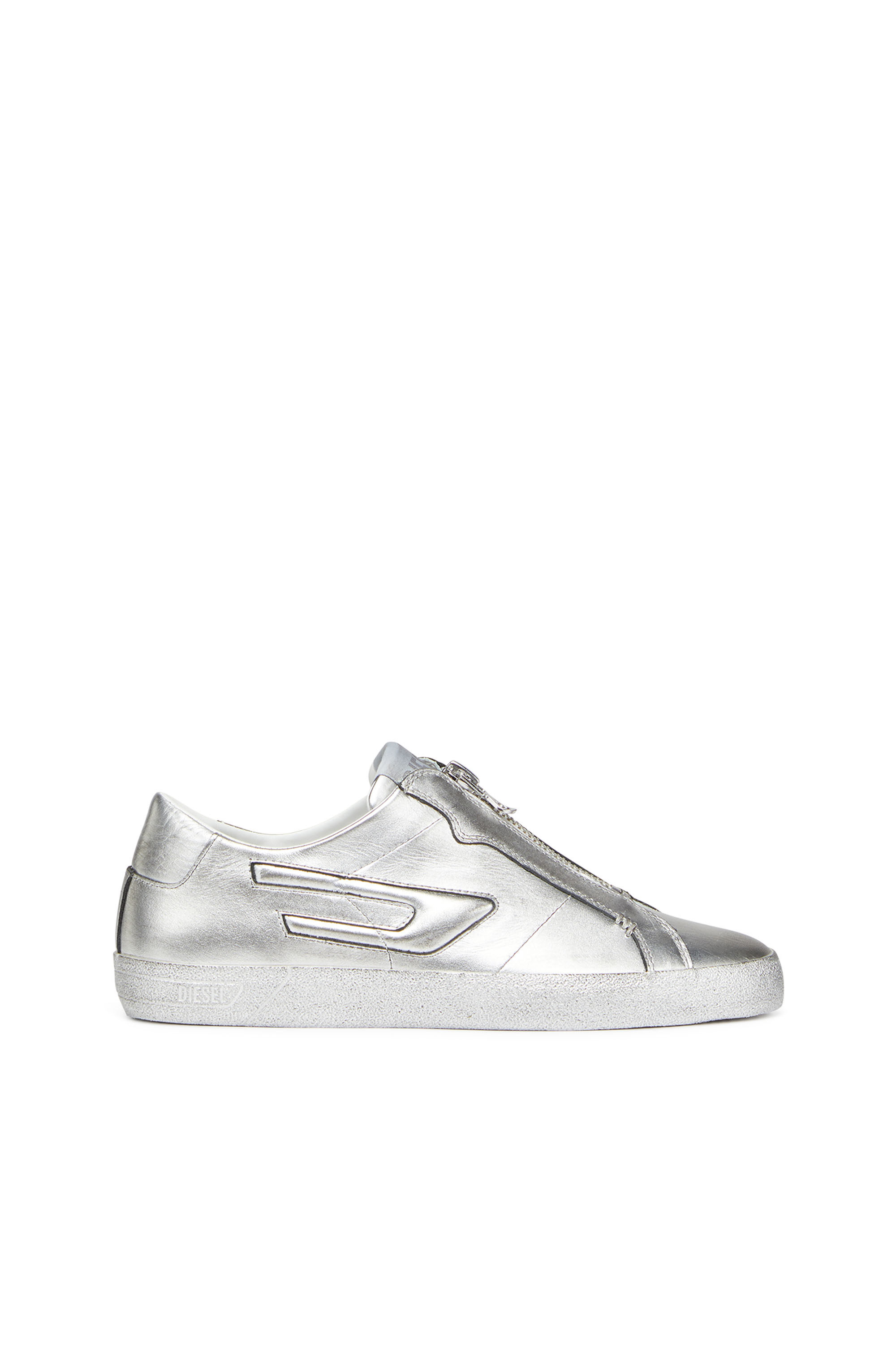 Diesel - S-LEROJI ZIP LOW W, Plata - Image 1