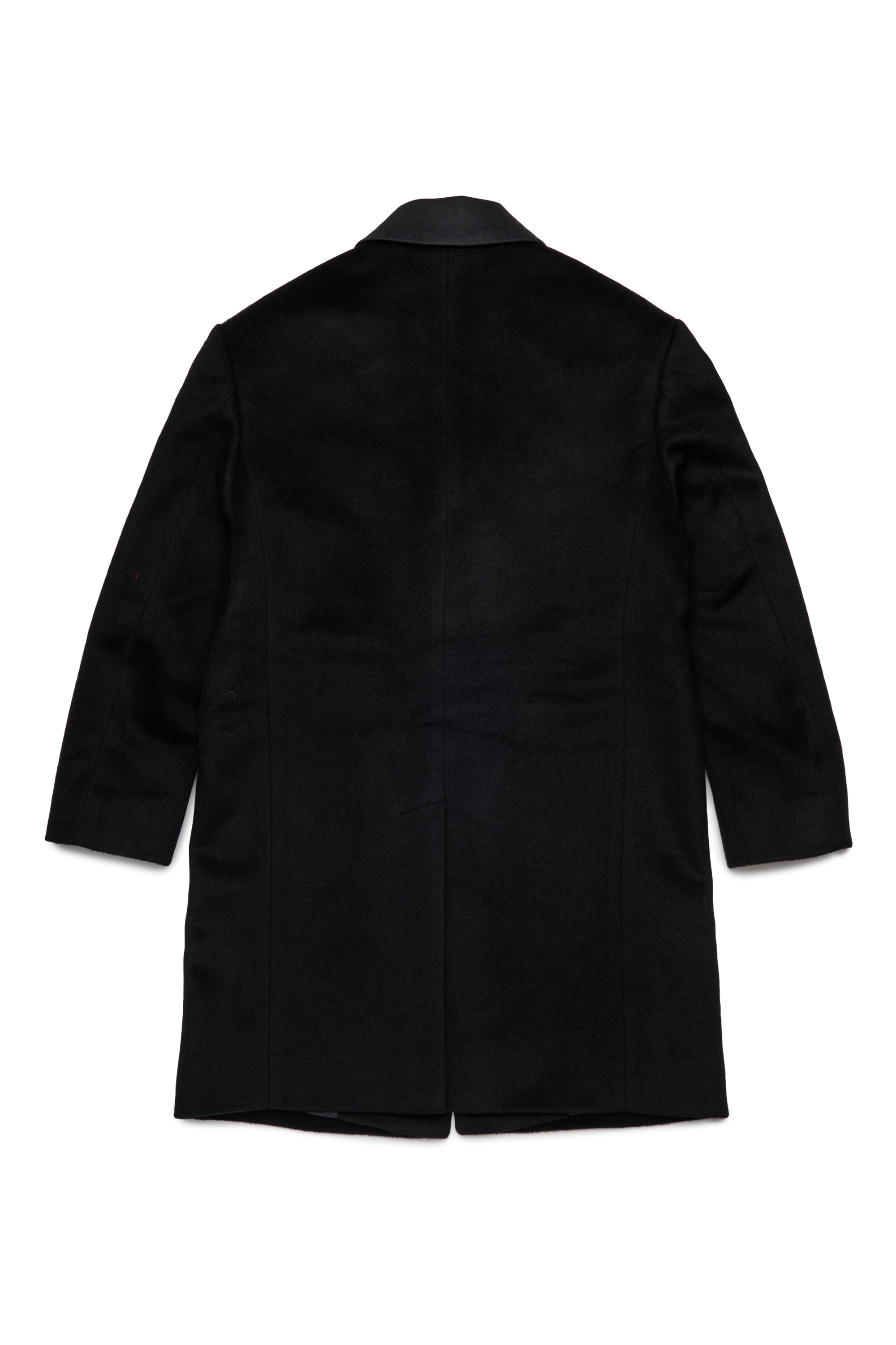 Diesel - JDERRIS, Chaqueta de lana con detalles en contraste Hombre in Negro - 2
