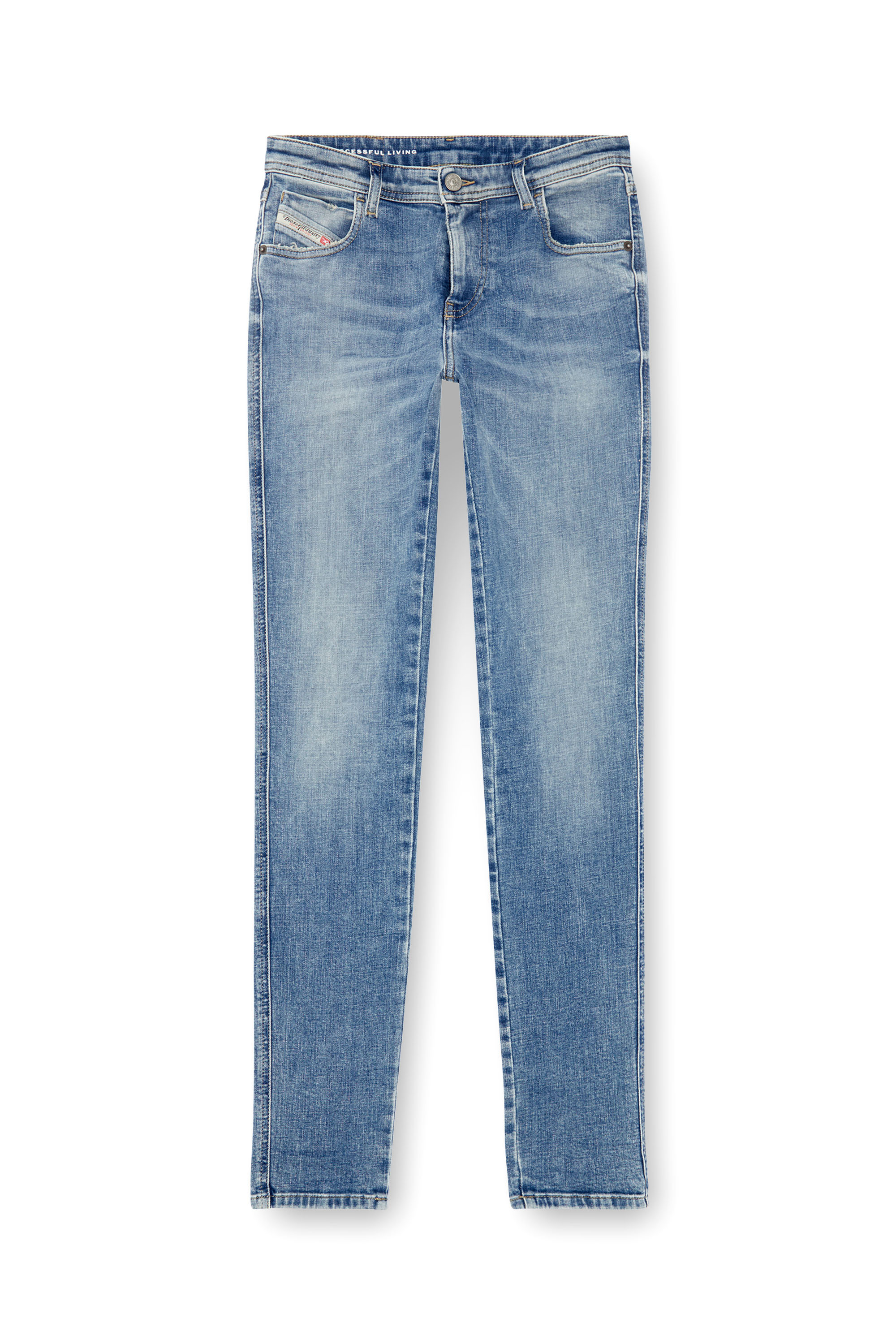 Diesel - Skinny Jeans 2015 Babhila 09J21 Mujer, Azul Claro - 2