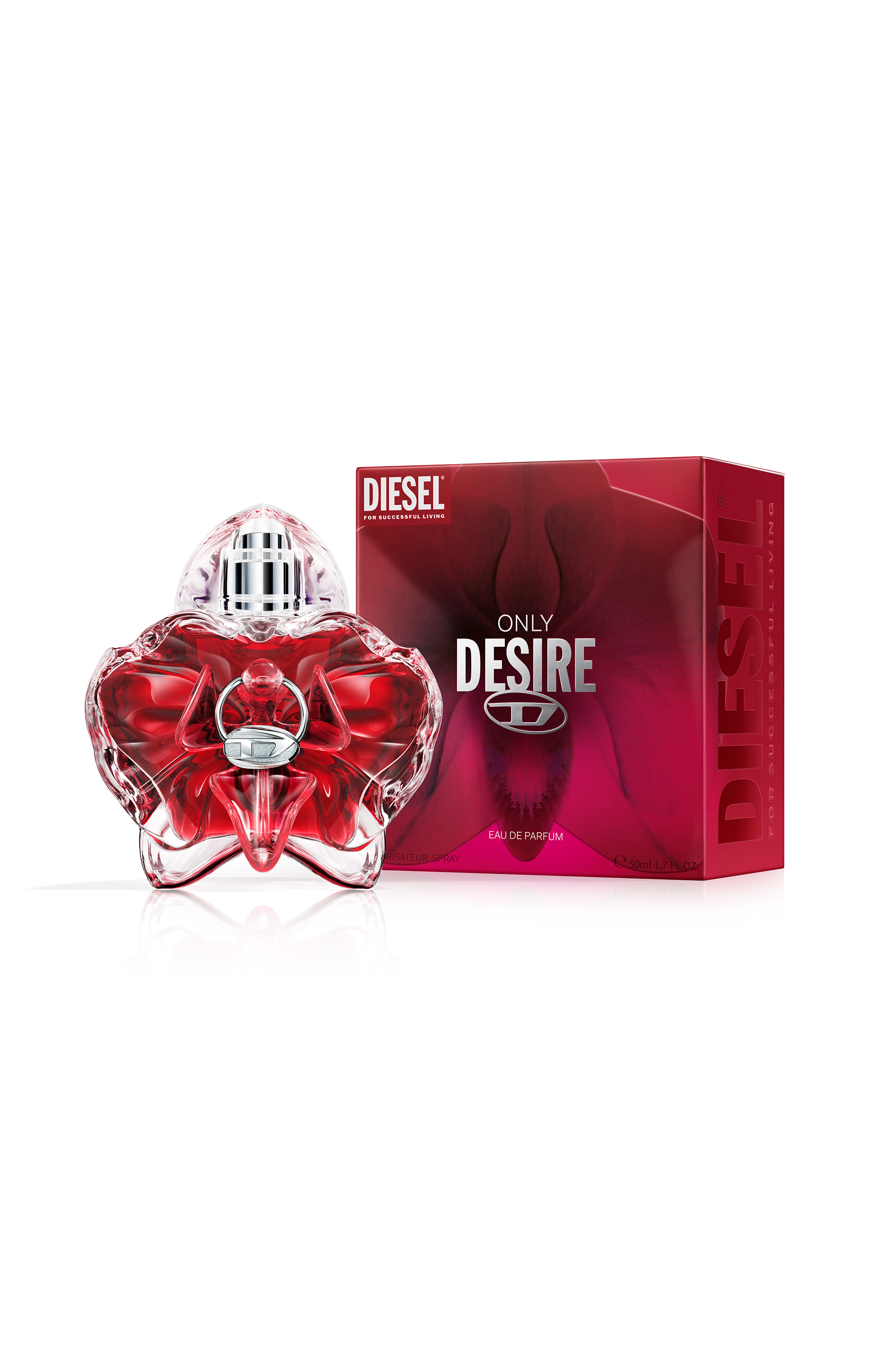 Diesel - DIESEL ONLY DESIRE EDP 50ML LF794300, Only Desire 50ml, Eau De Parfum Mujer in Rojo - 3