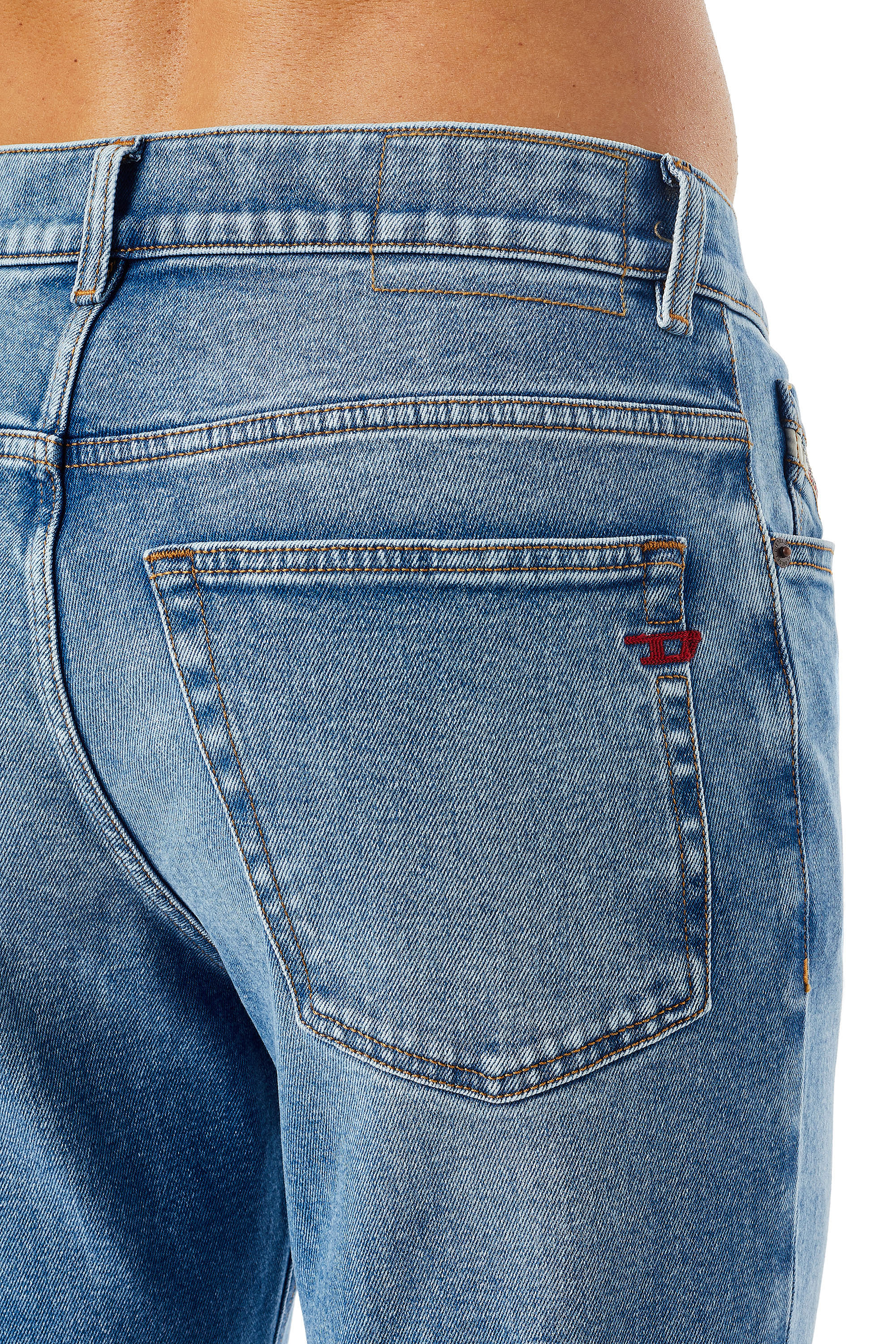 Diesel - 2005 D-FINING 09B92 Tapered Jeans, Azul medio - Image 4