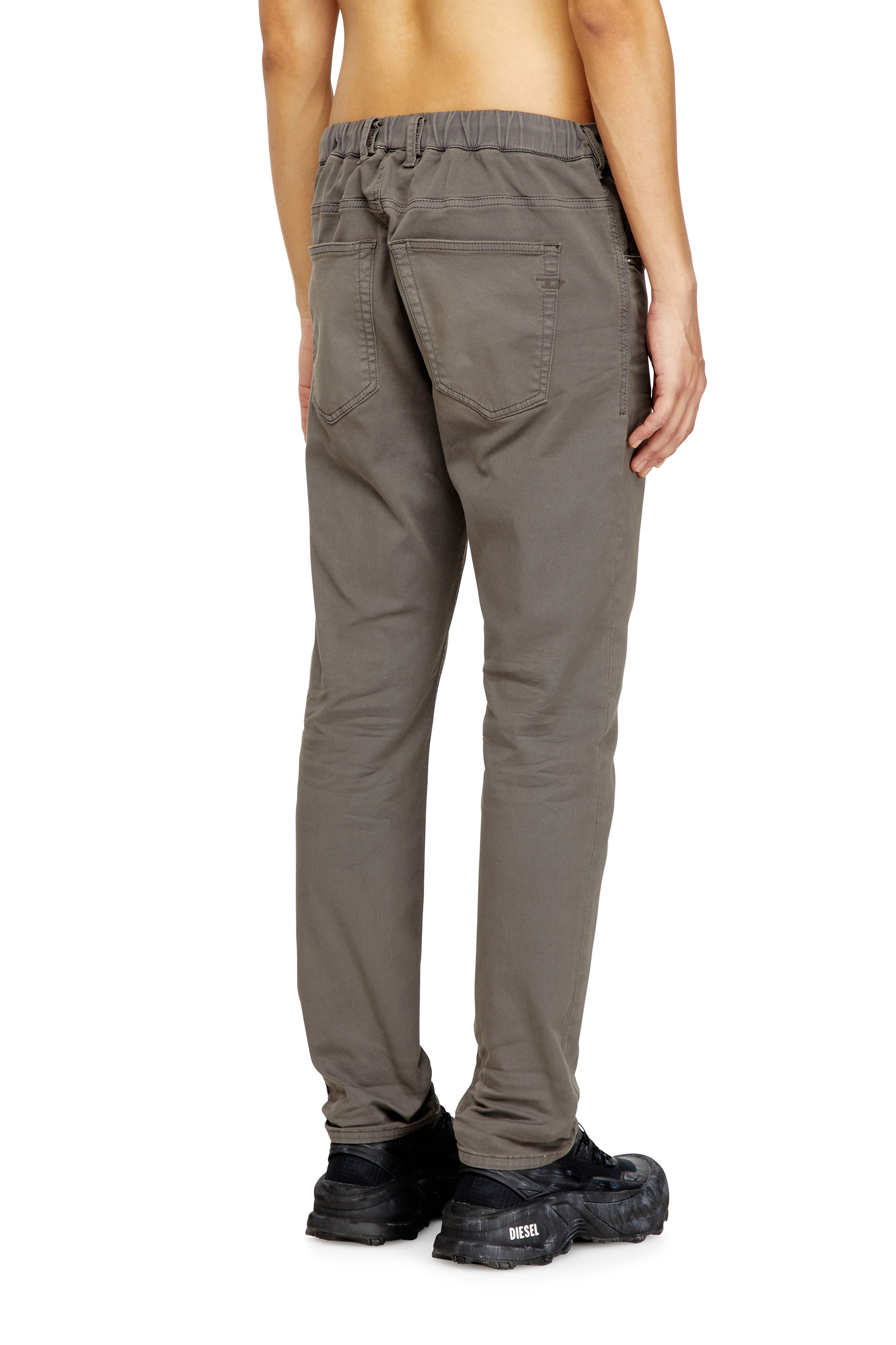 Diesel - Regular 2032 D-Krooley-BW Joggjeans® 0670M Hombre, Gris - 4