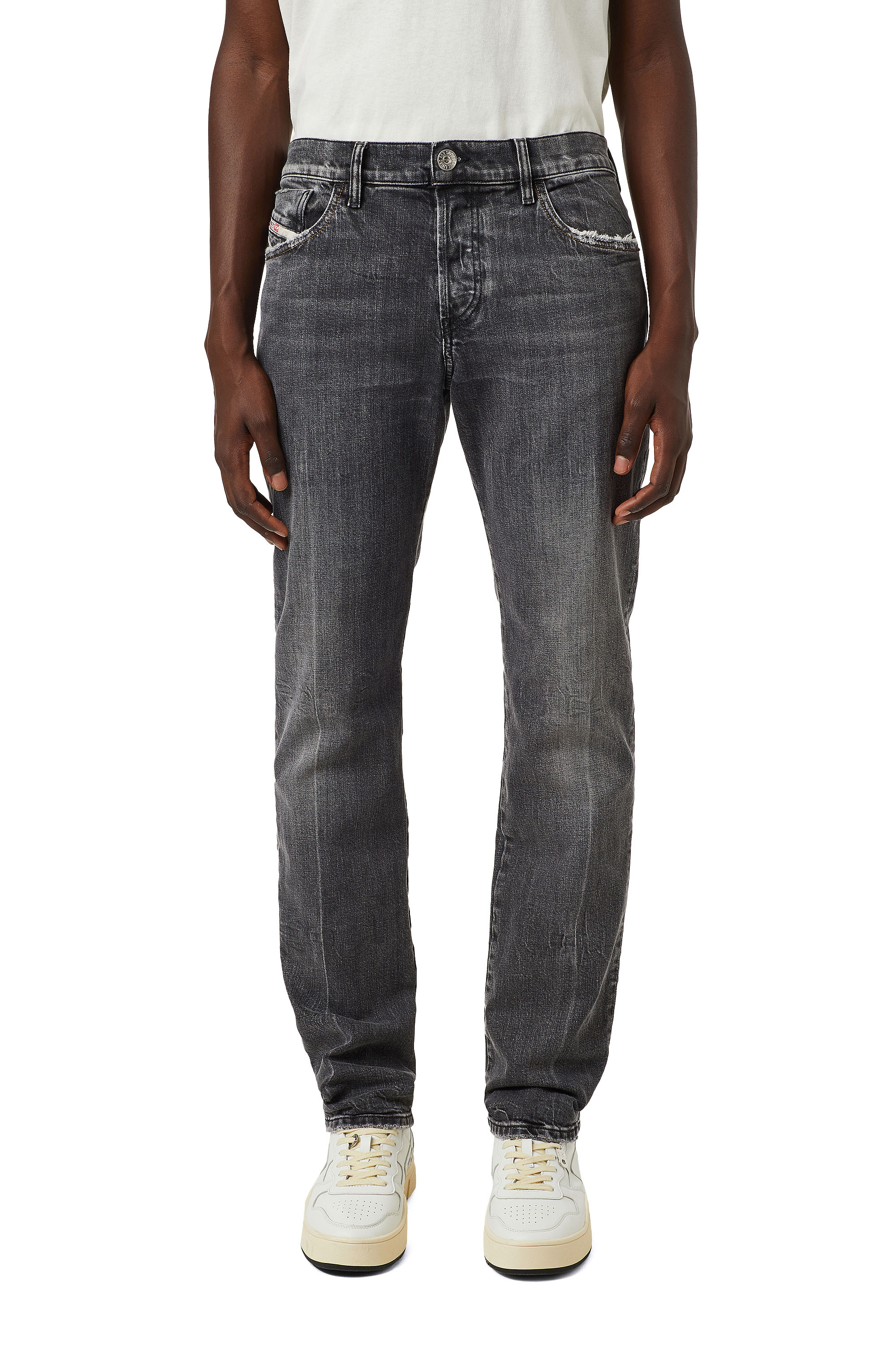D-Kras 09A22, Negro/Gris oscuro - Vaqueros