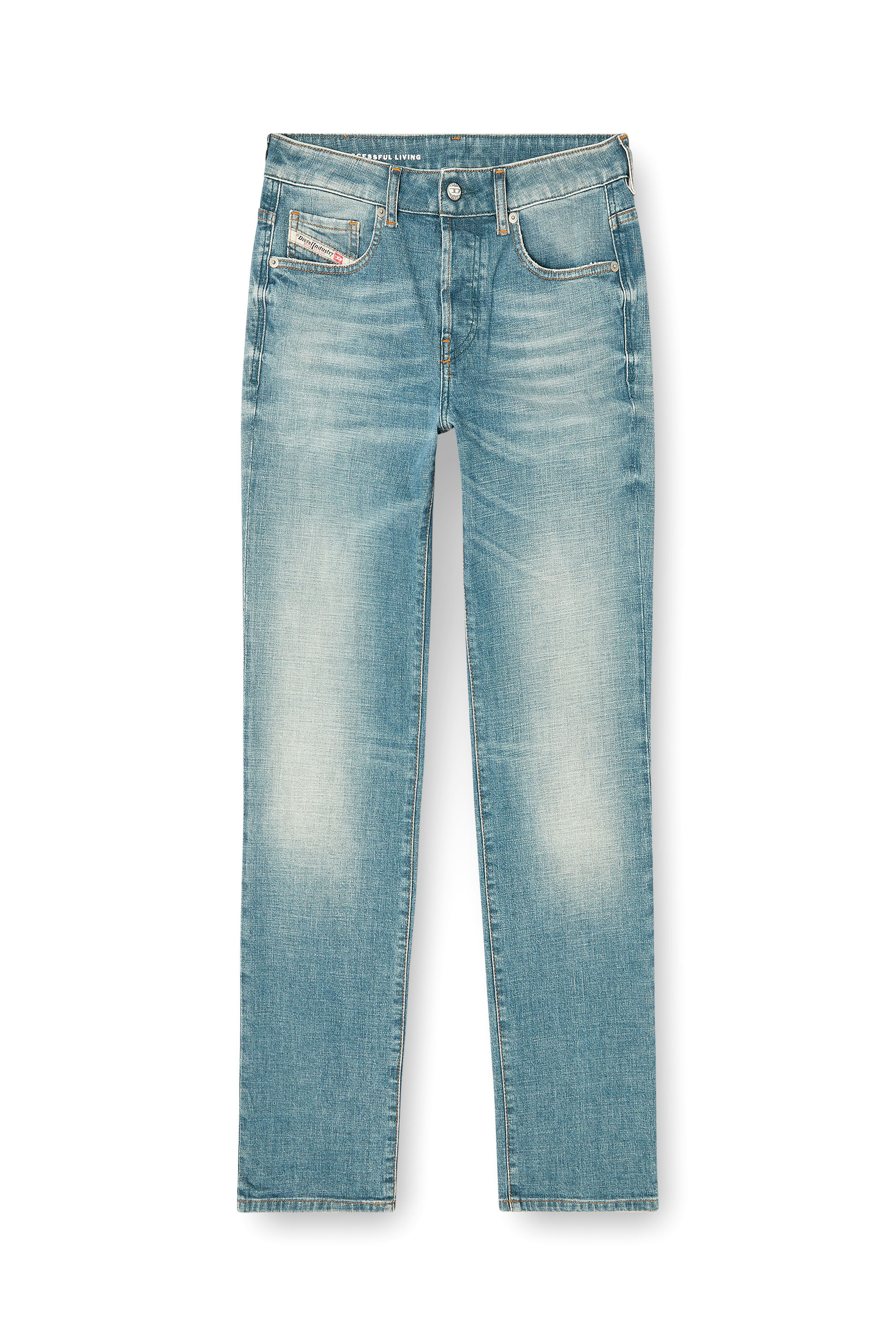 Diesel - Regular Jeans 1989 D-Mine 09M58 Mujer, Azul medio - 2
