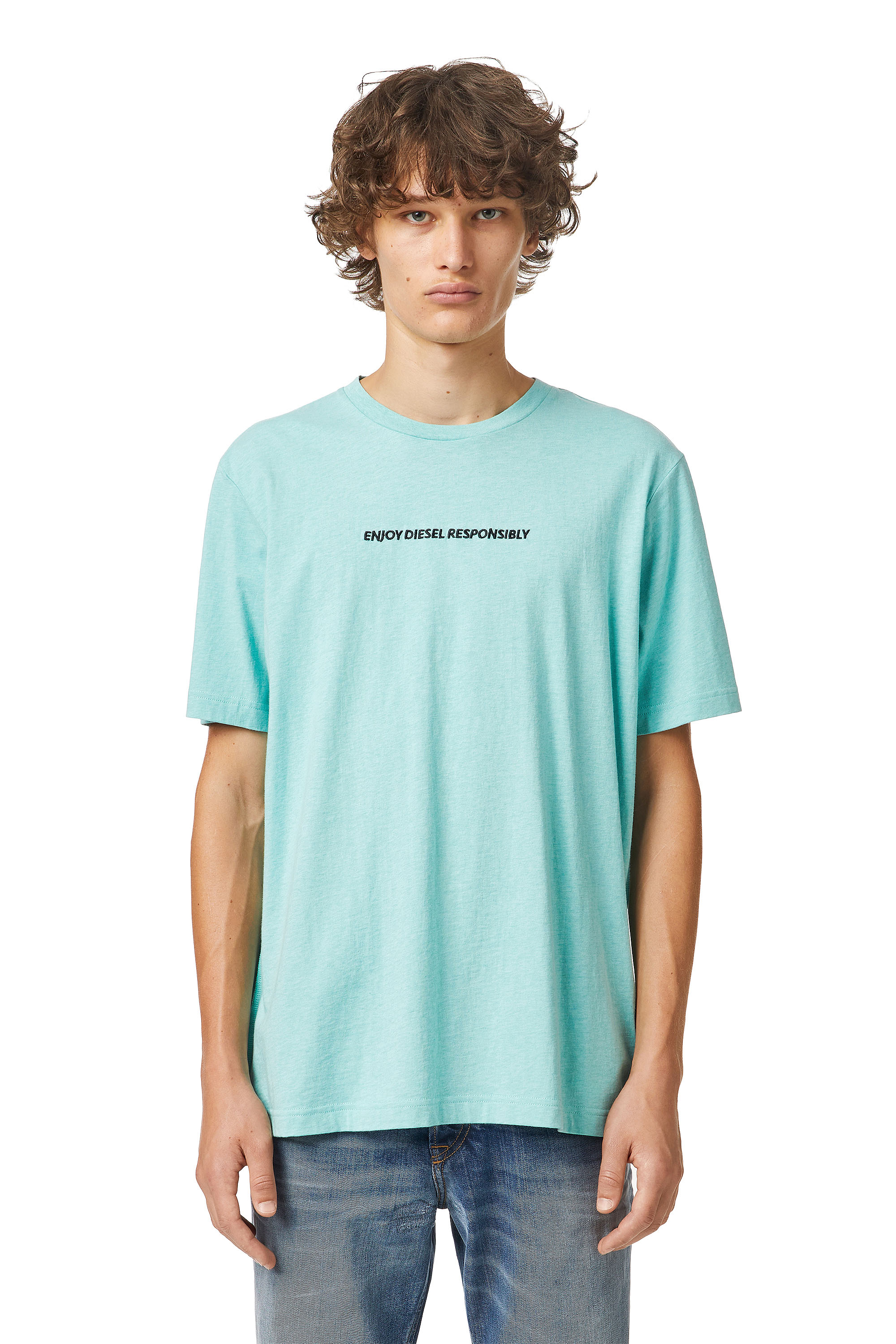 T-JUST-B68, Azul Claro - Camisetas