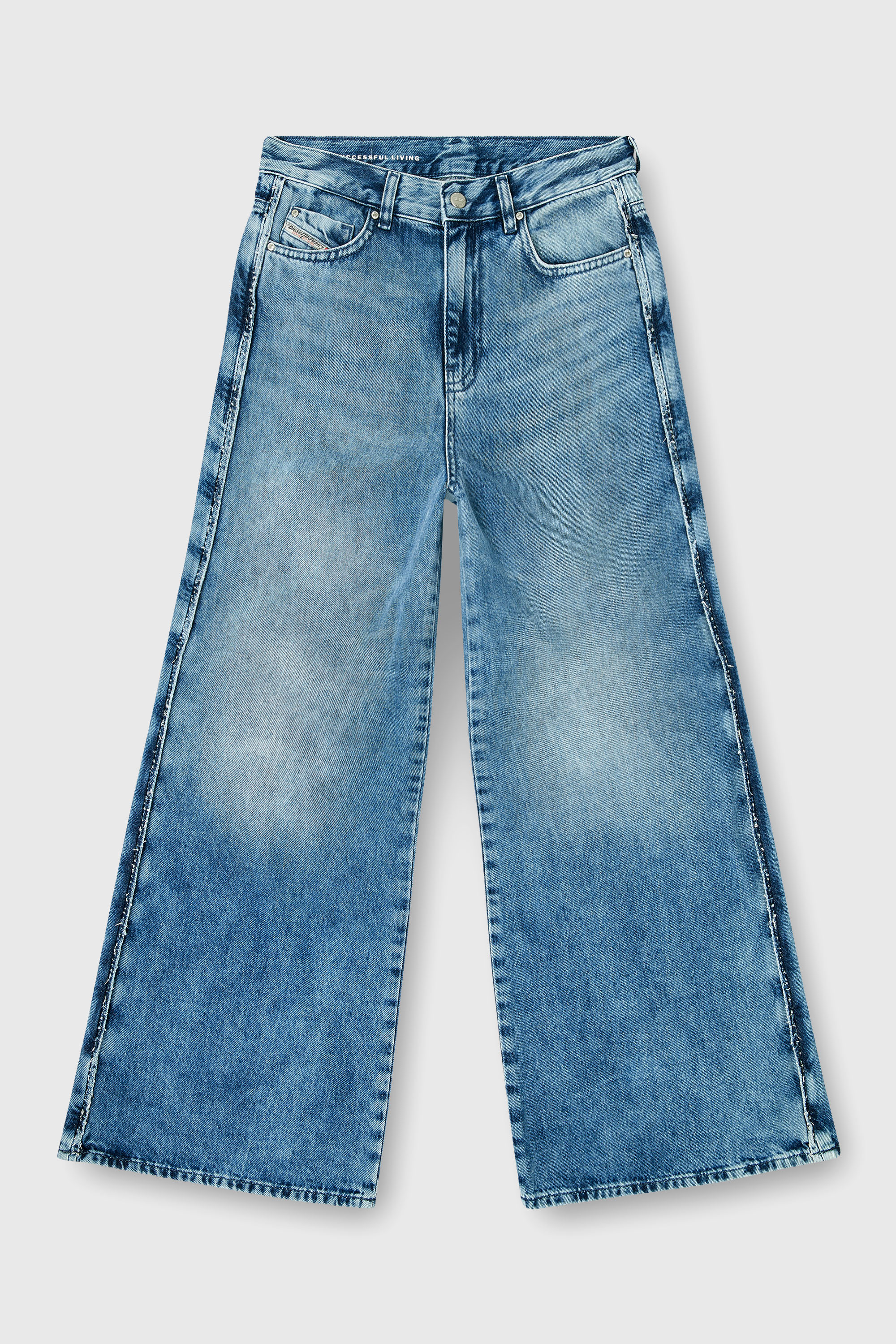 Diesel - Flare Jeans 1978 D-Akemi 0ADCJ Mujer, Azul medio - 2