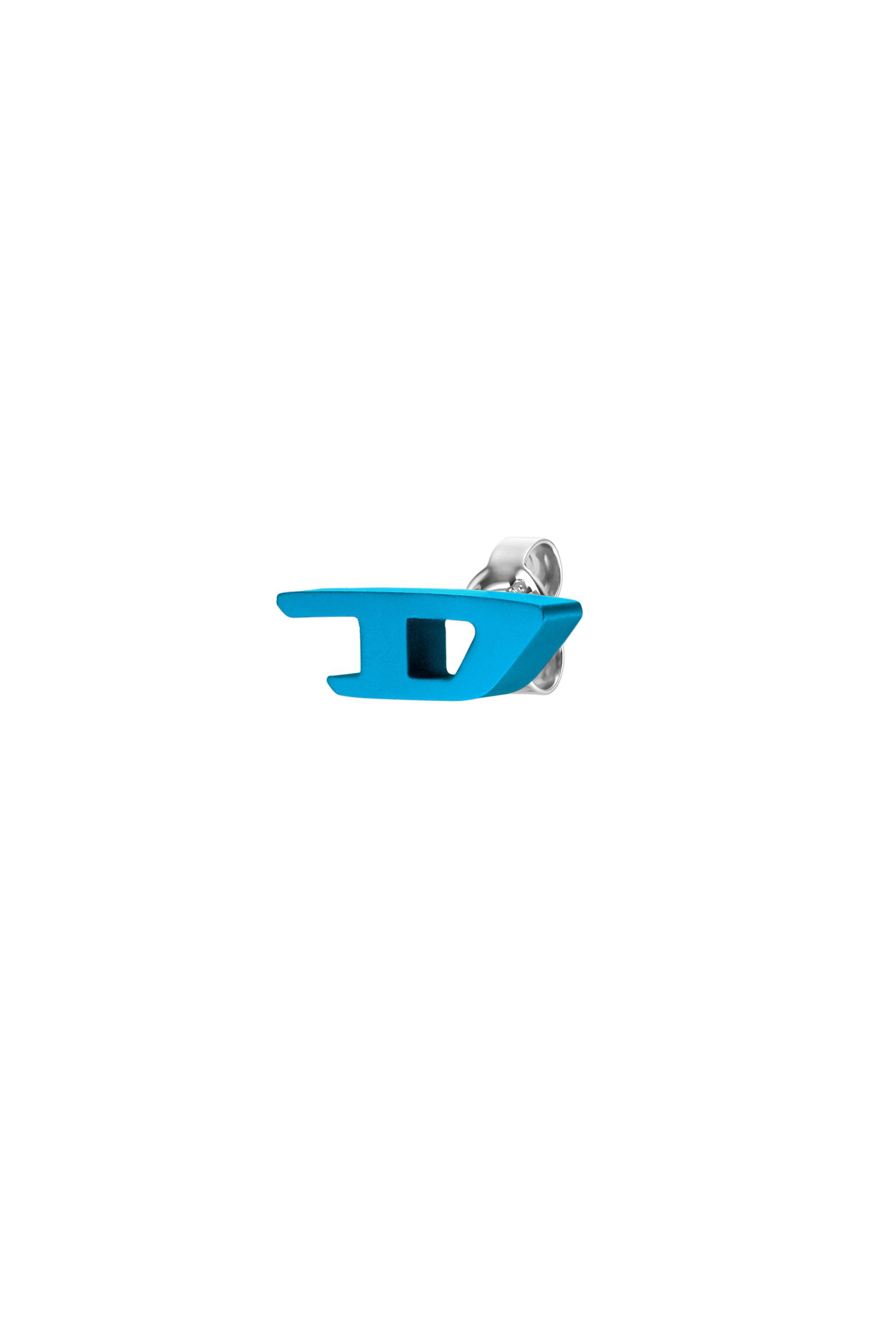 Diesel - DX1504, Unisex Pendientes de aluminio azul in Azul marino - Image 1