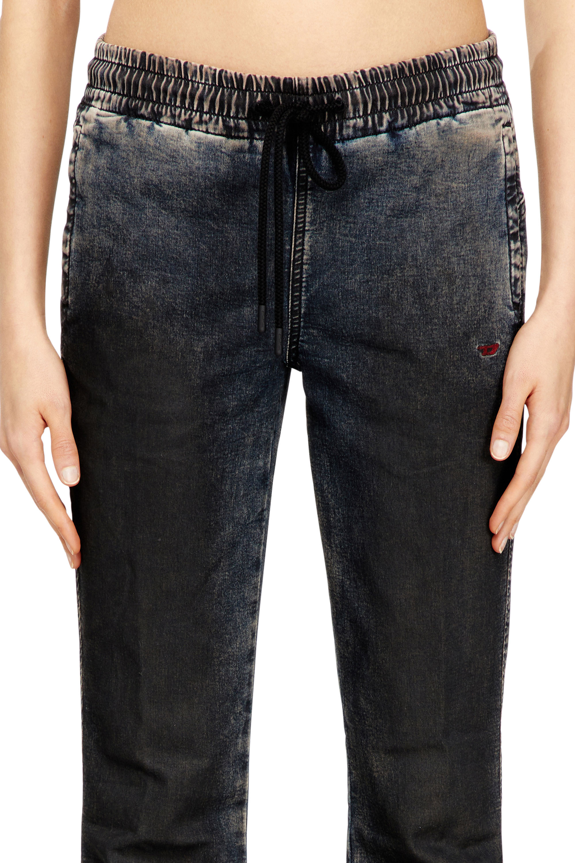Diesel - Bootcut 2069 D-Ebbey Joggjeans® 09N64 Mujer, Azul Oscuro - 4