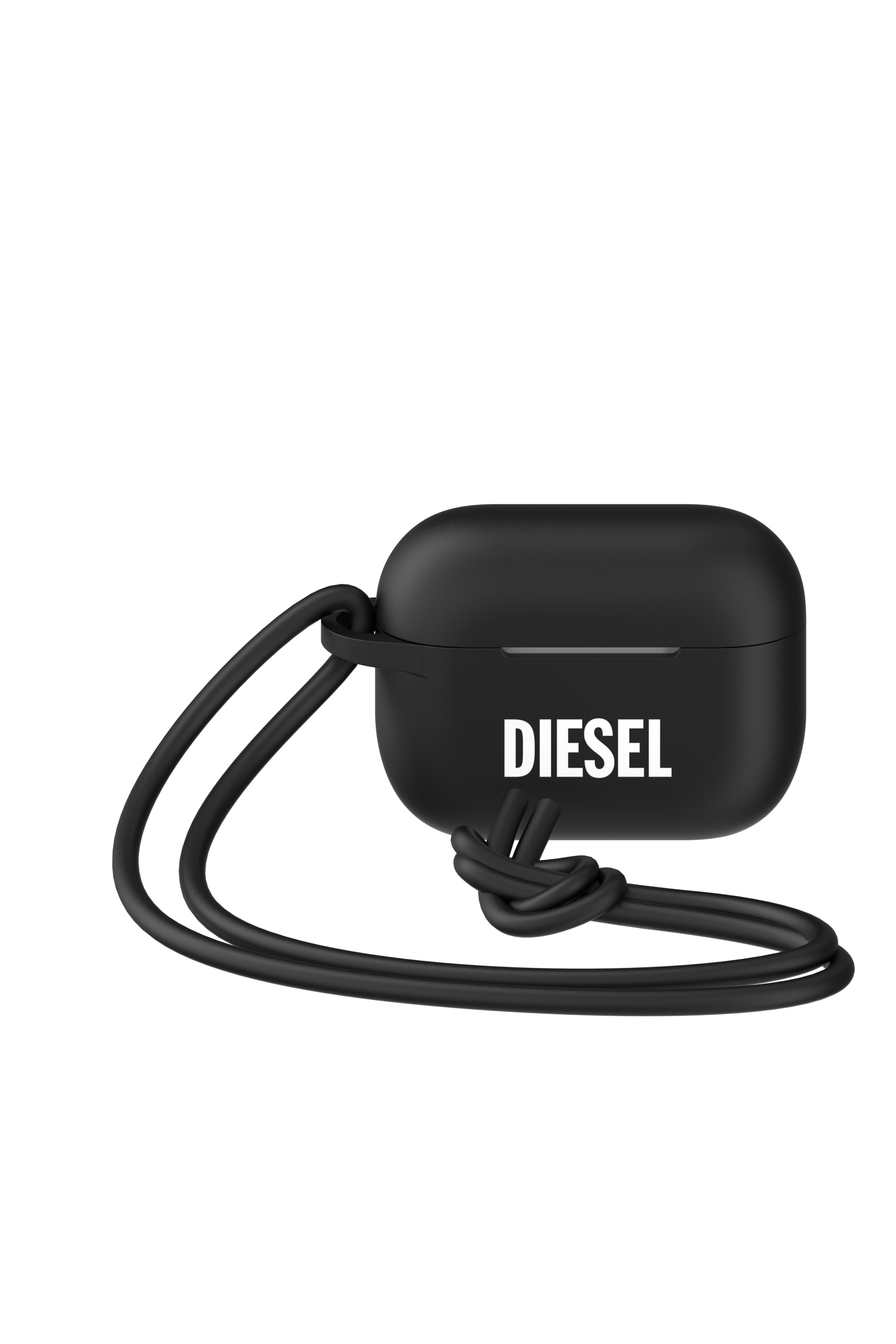 Diesel - 49863 AIRPOD CASE, Estuche de silicona por Airpods Pro Unisex in Negro - 5