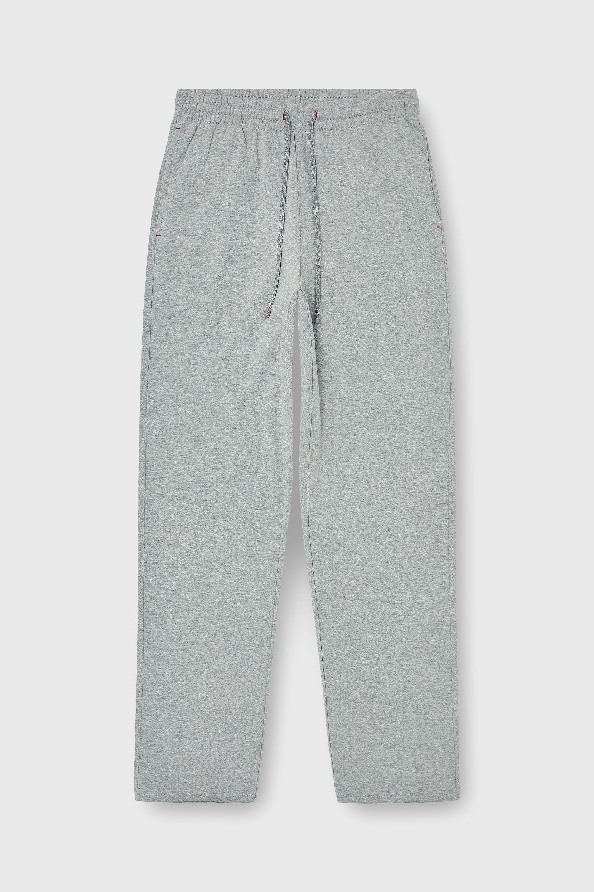 Diesel - INDRA-D-CORE, Pantal&oacute;n de ch&aacute;ndal afelpado con bajos al corte Mujer in Gris - 2