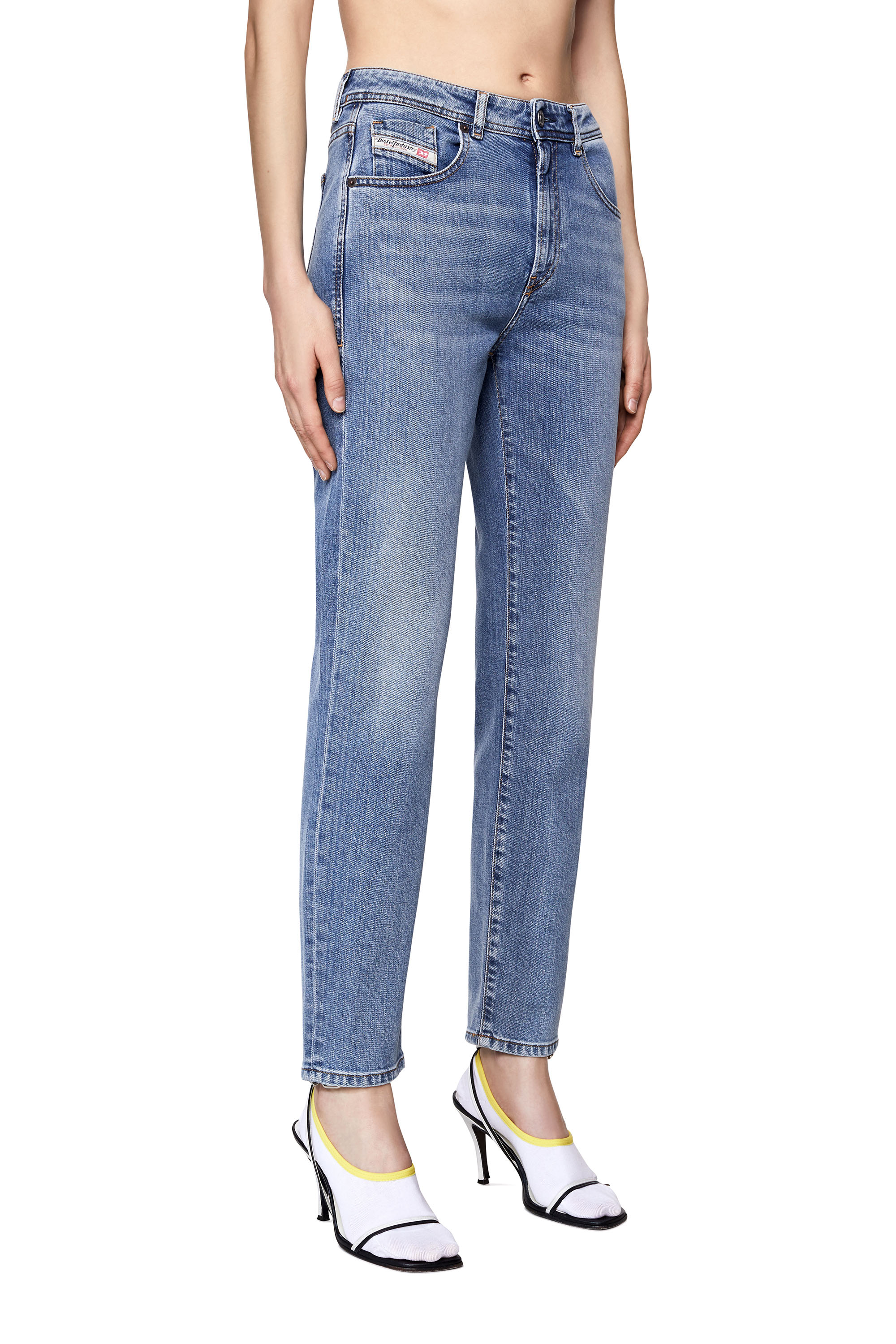 Diesel - 2004 09C12 Tapered Jeans, Azul Claro - Image 4