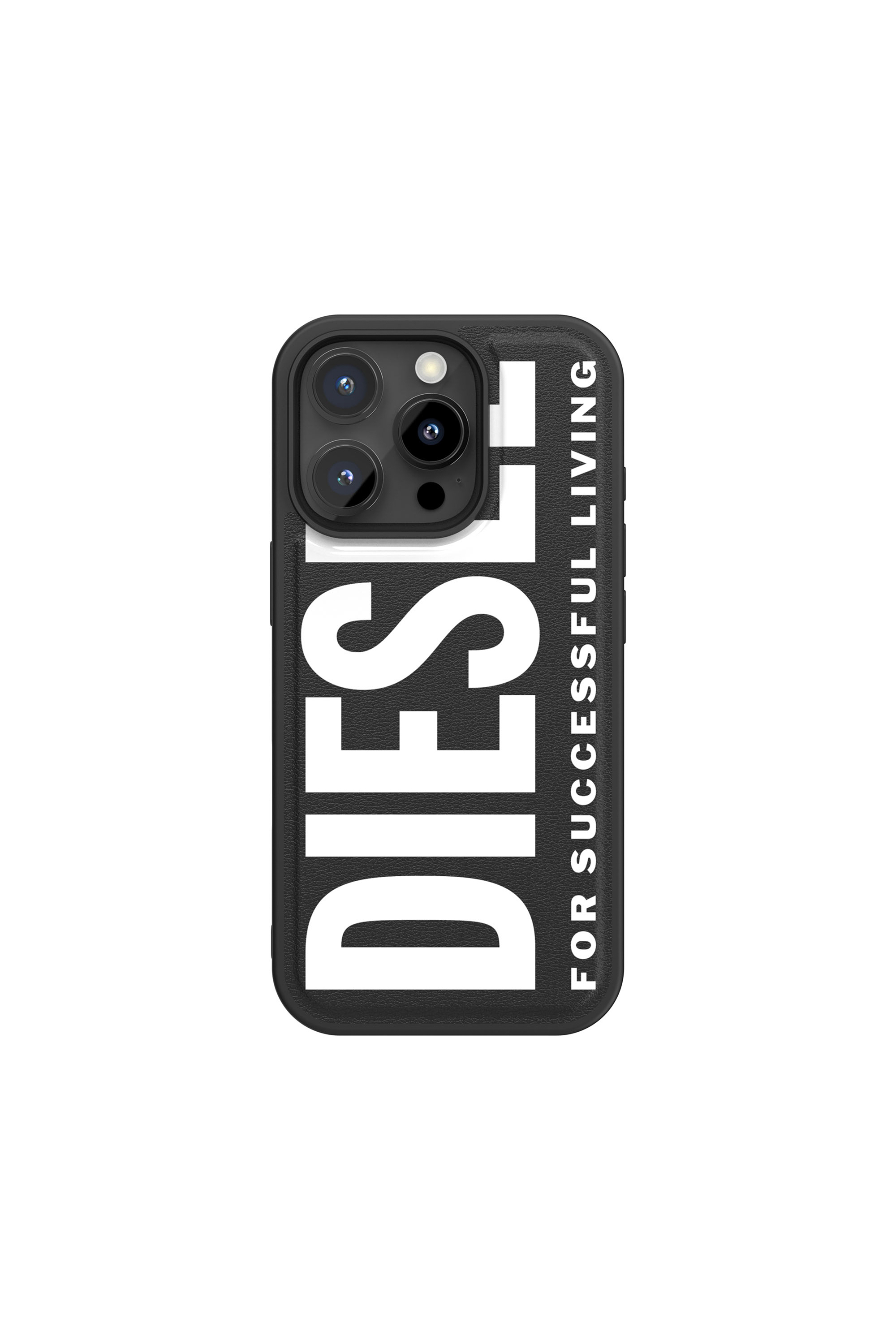 Diesel - 60128 MOULDED CASE, Funda moldeada con Magsafe para iP 16 Pro Unisex in Negro - 3