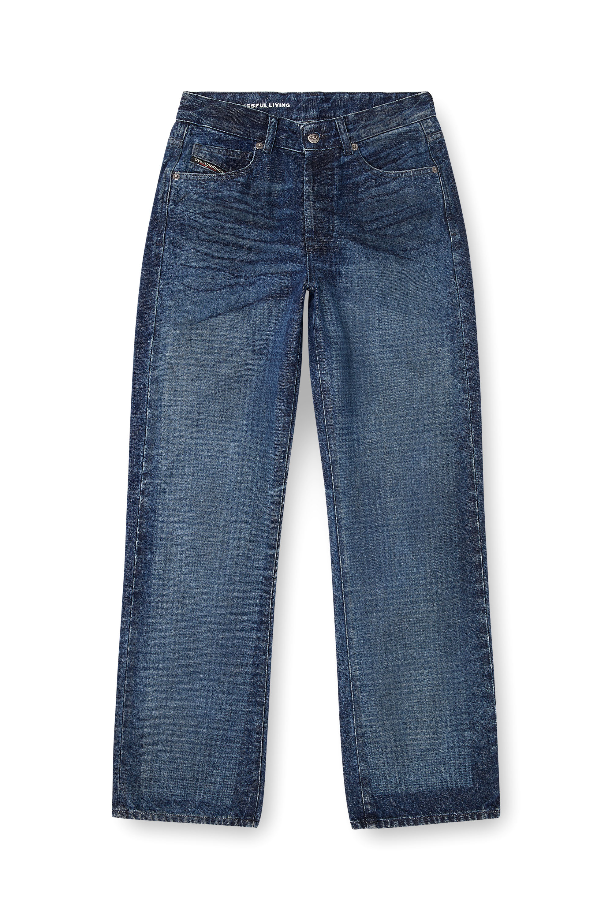 Diesel - Regular Jeans 1971 D-Sent 007CV Mujer, Azul Oscuro - 3