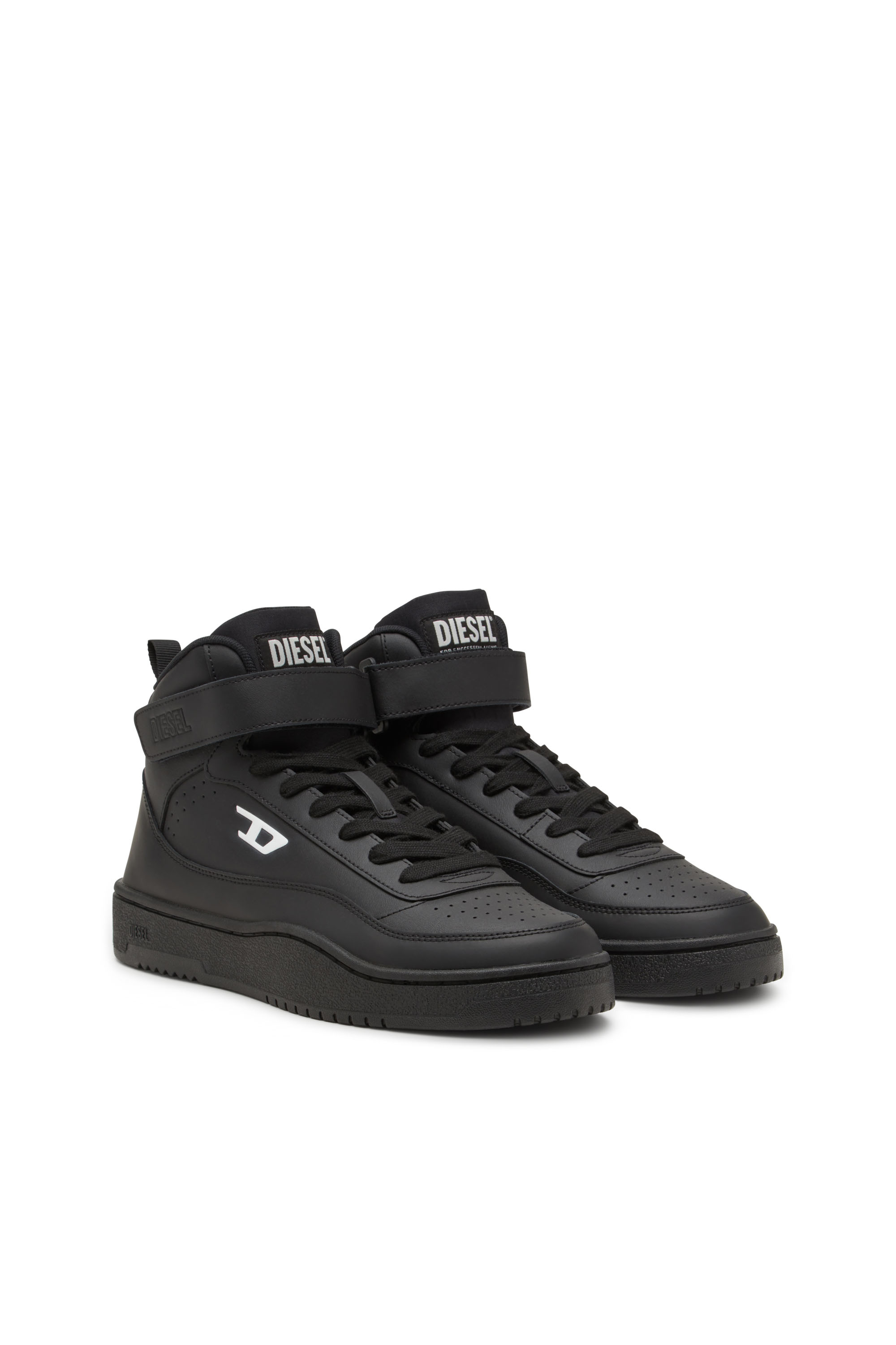 Diesel - S-TRACKER-D MID, Deportivas medias Hombre in Negro - 2