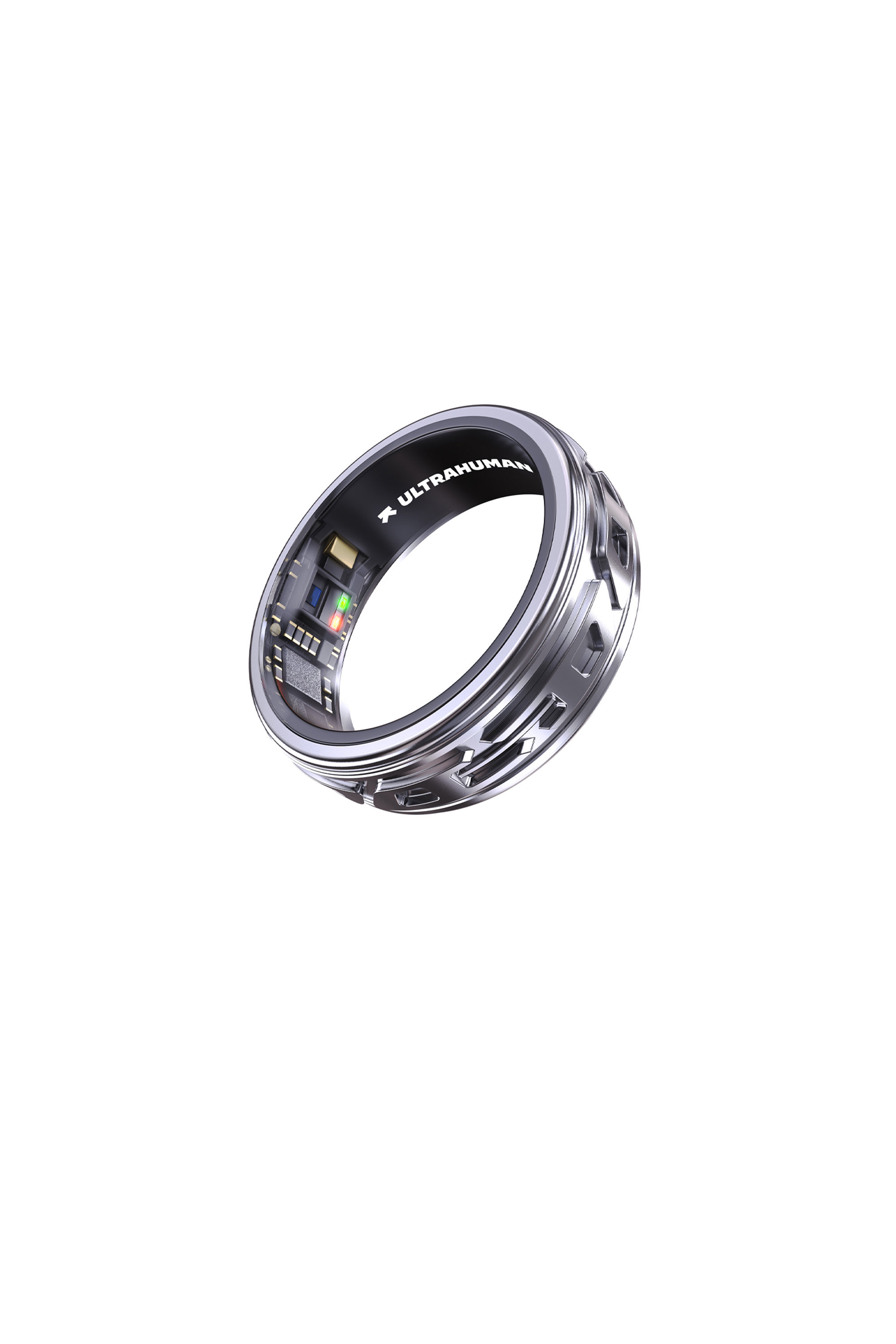 Diesel - SMART RING CRYO SILVER- UHRA-DS, Anillo inteligente en plata brillante Unisex in Plateado - 3