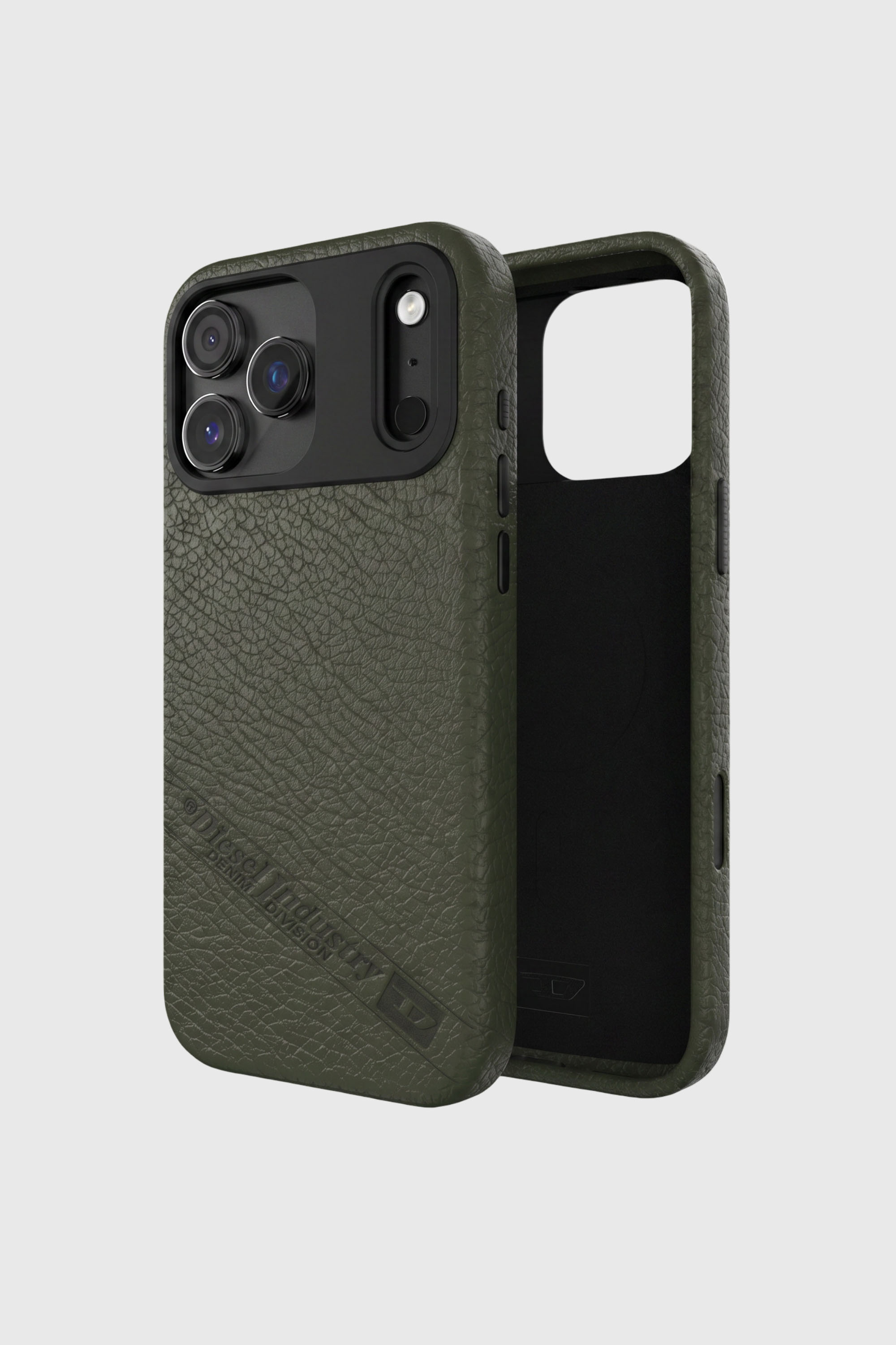 Diesel - 60648 MOULDED CASE, Unisex's Flag D case with MagSafe for iPhone 17 Pro Max in Dark Green - 1