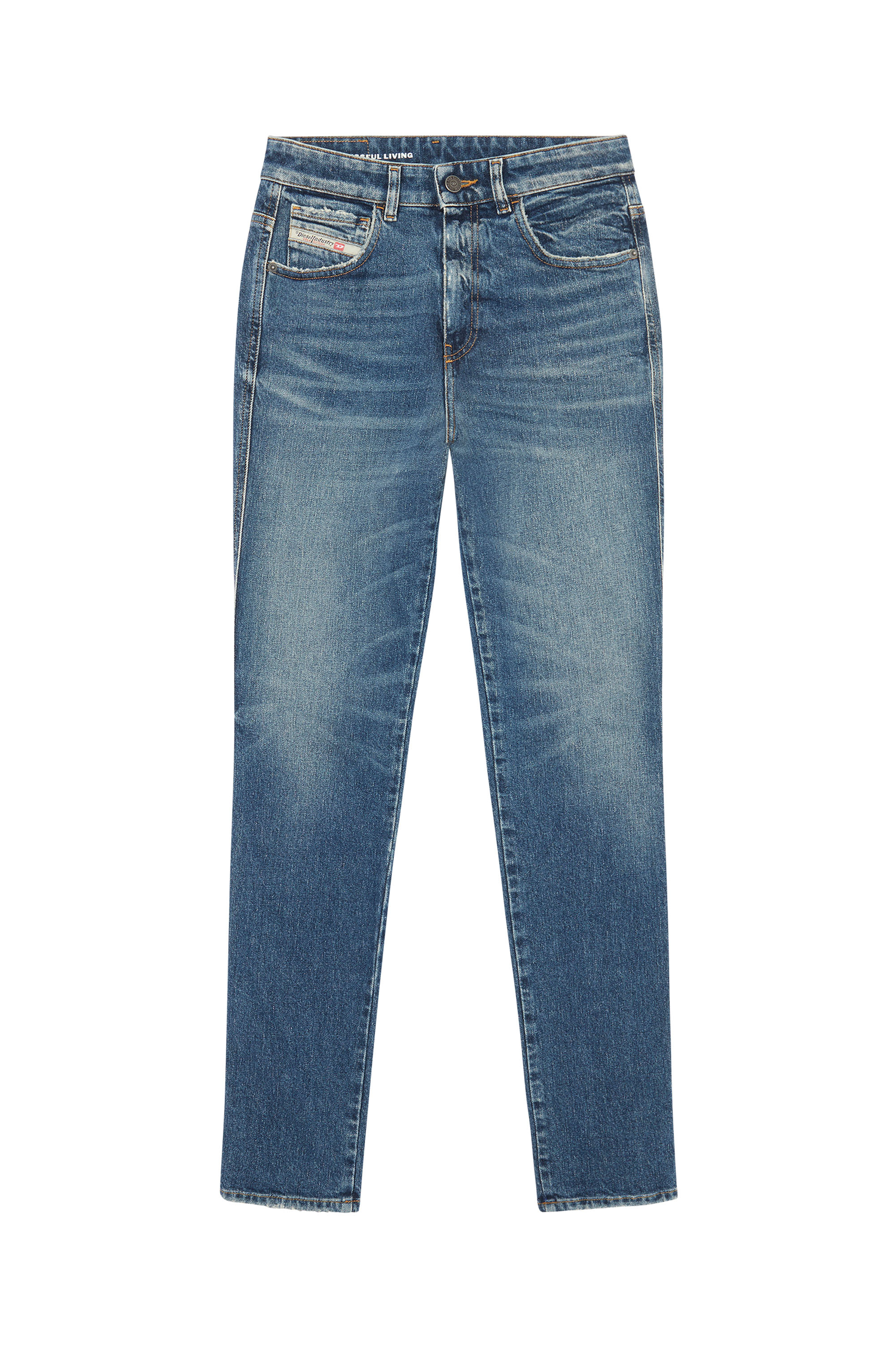 Diesel - 1994 007L1 Straight Jeans, Azul medio - Image 3