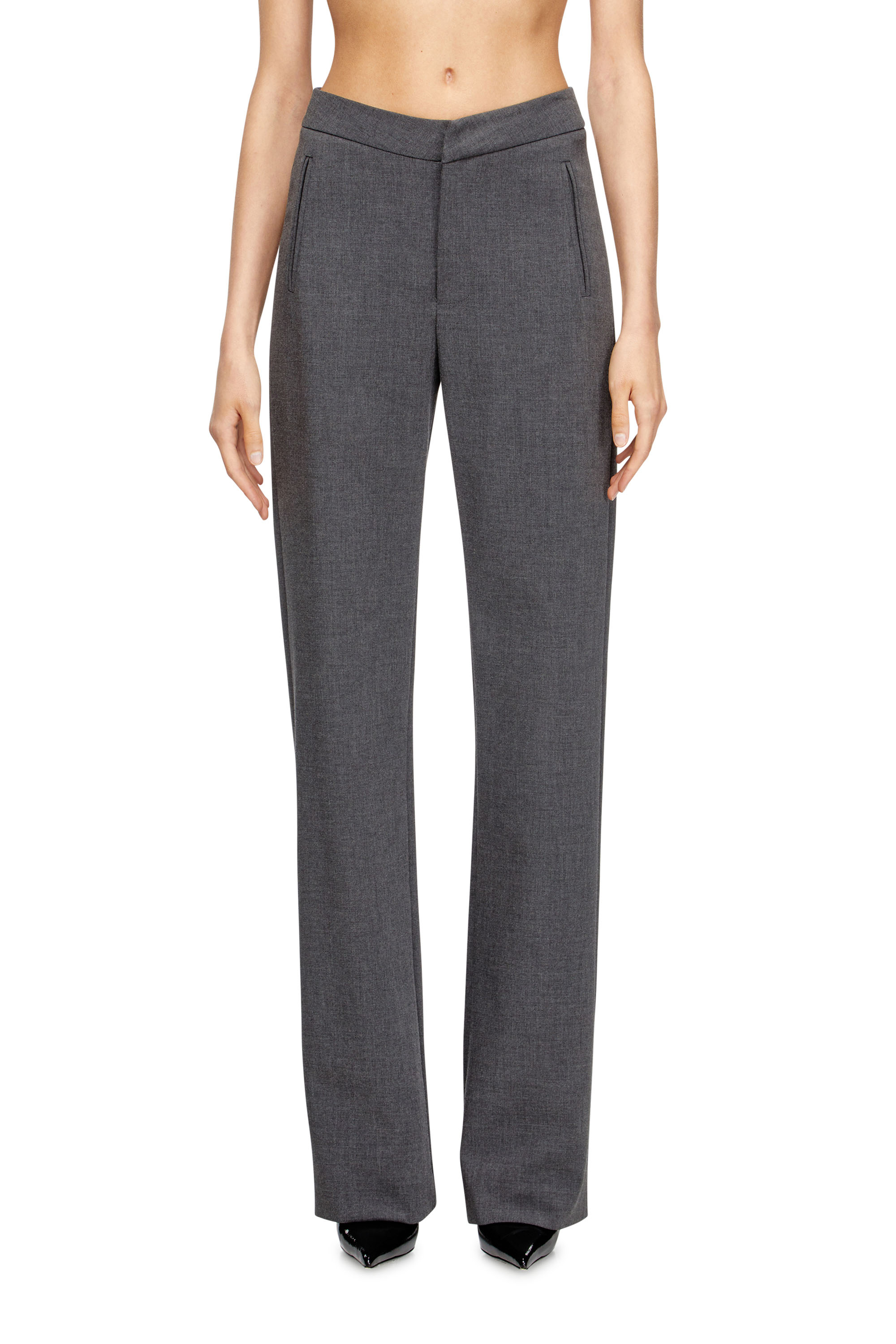 Diesel - P-ROMISE-S1, Pantalones de tiro alto ajustados Mujer in ToBeDefined - 1