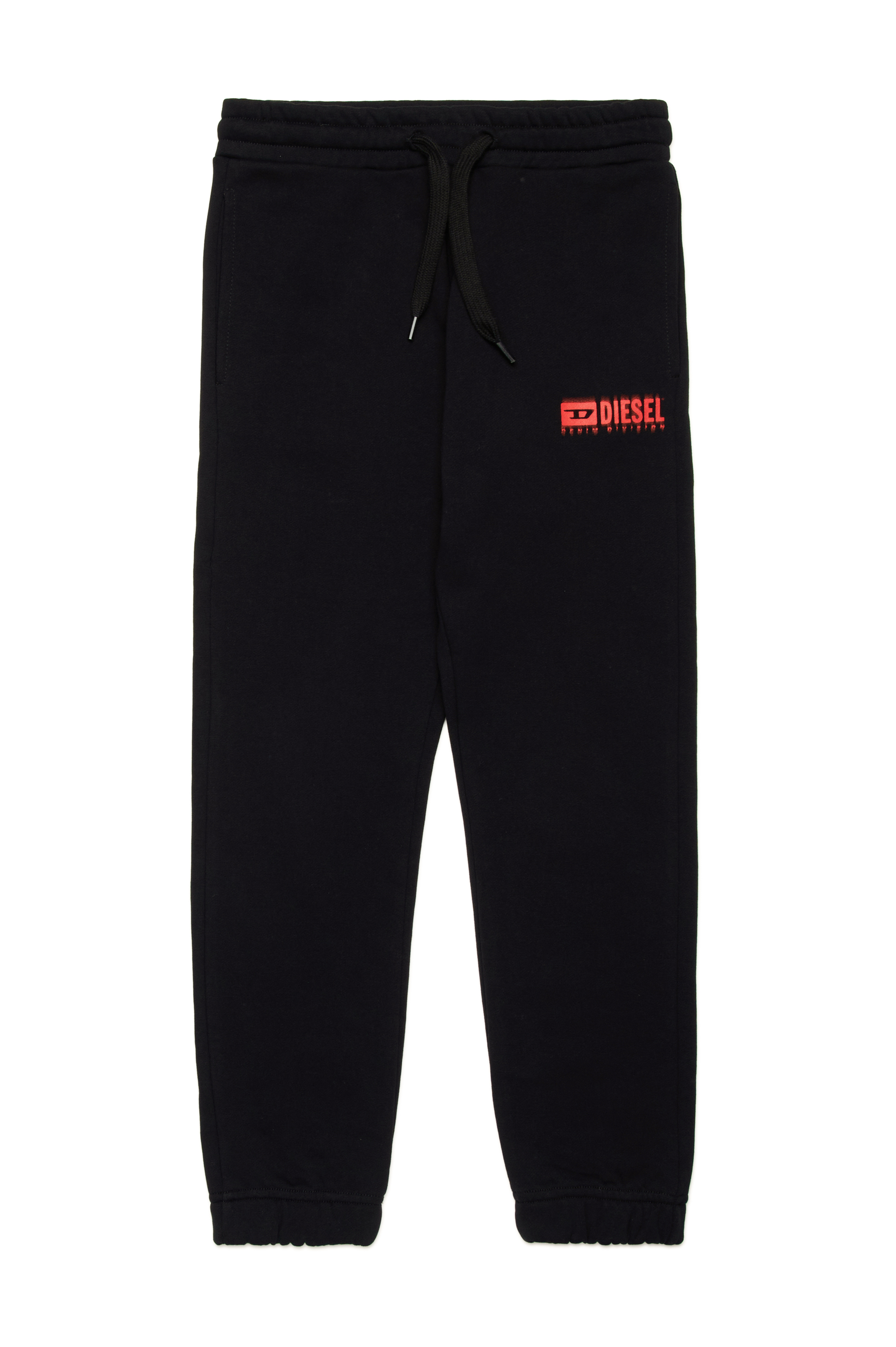 Diesel - PBASEL, Pantalones deportivos con el logotipo degradado Hombre in Negro - 1