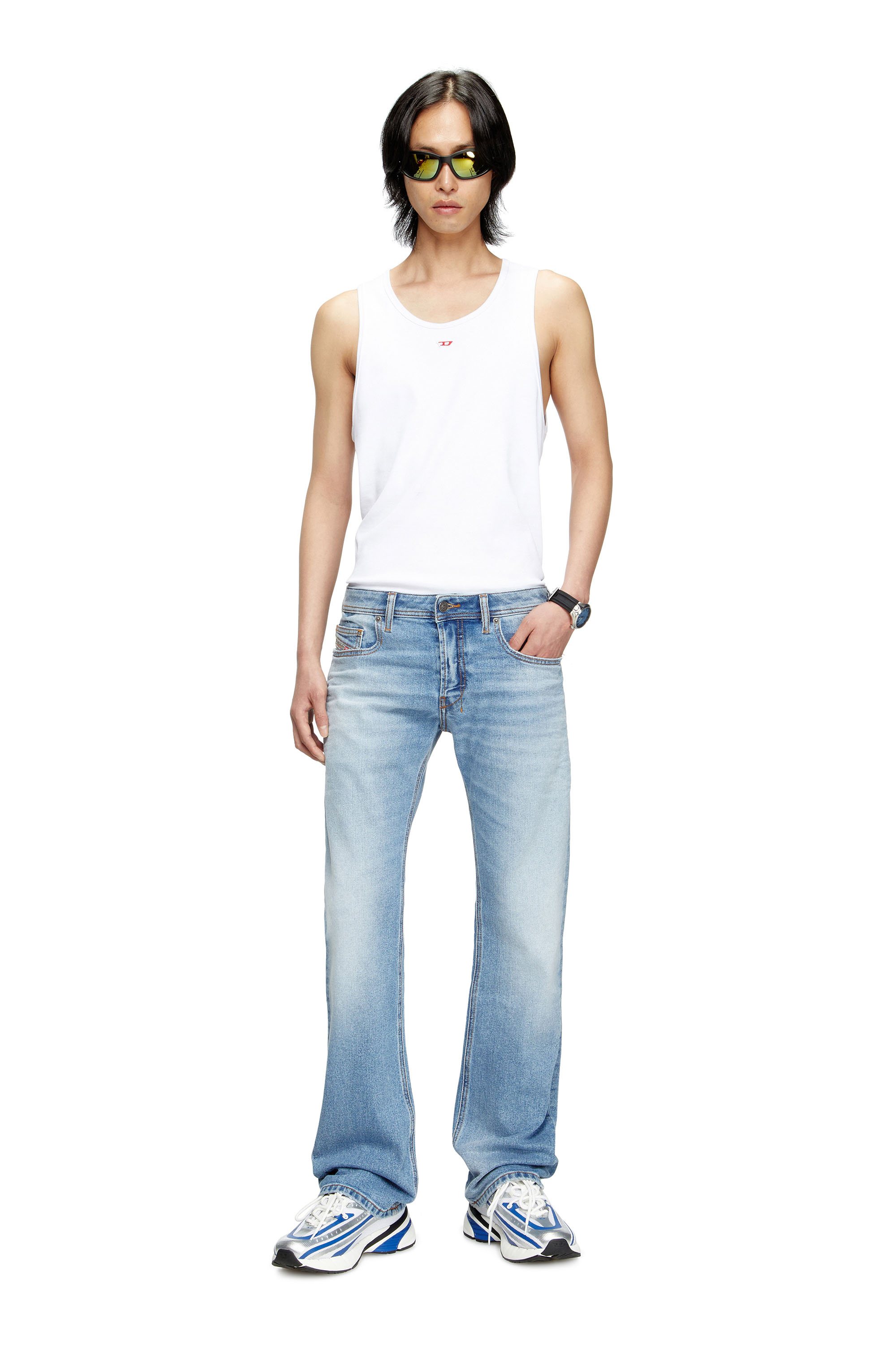 Diesel - Bootcut Jeans 2007 Zatiny 0DBDV Hombre, Azul Claro - 2