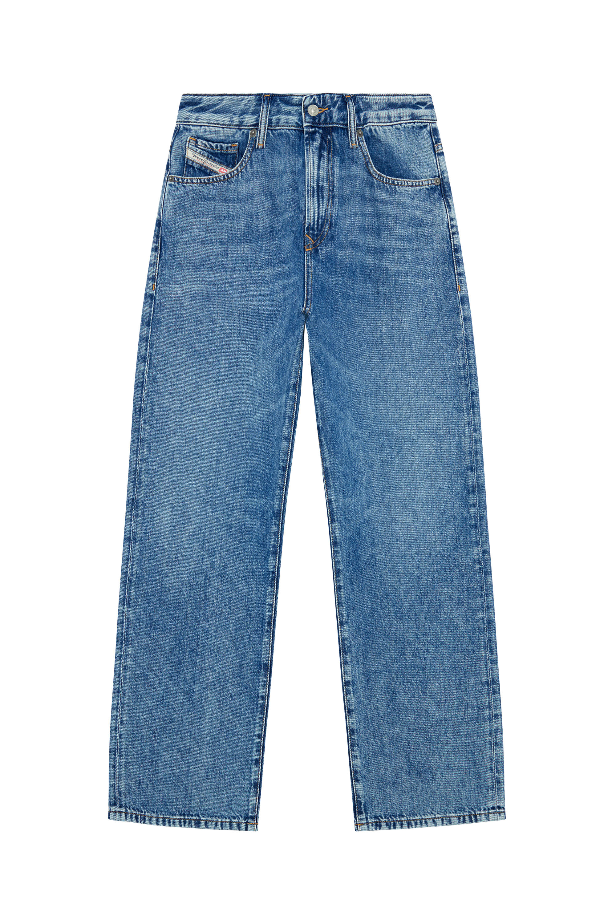 Diesel - Straight Jeans 1999 D-Reggy 09H96, Azul medio - Image 5