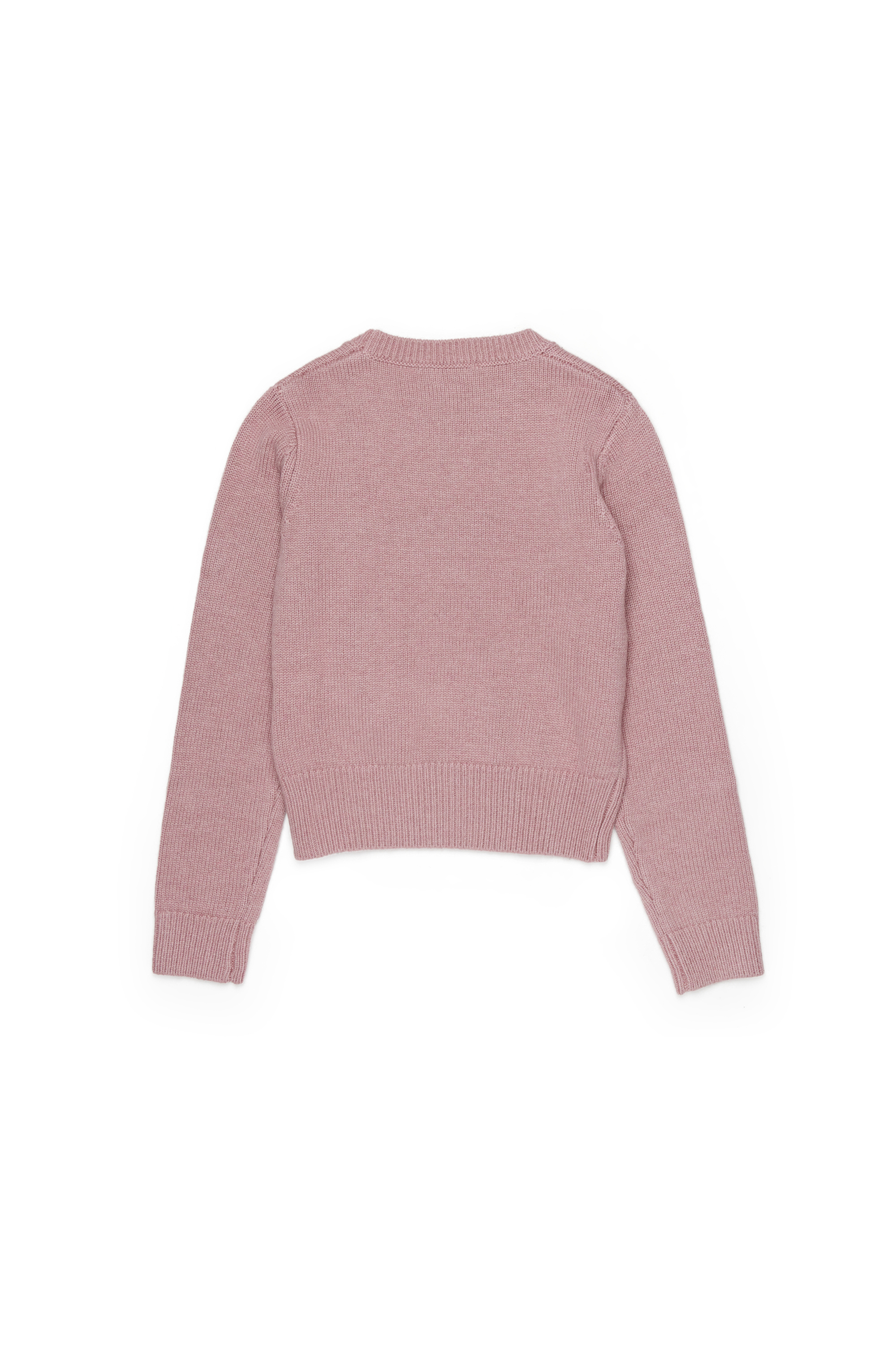 Diesel - KLESSY, Suéter mezcla de lana con logo Mujer in Rosa - 2