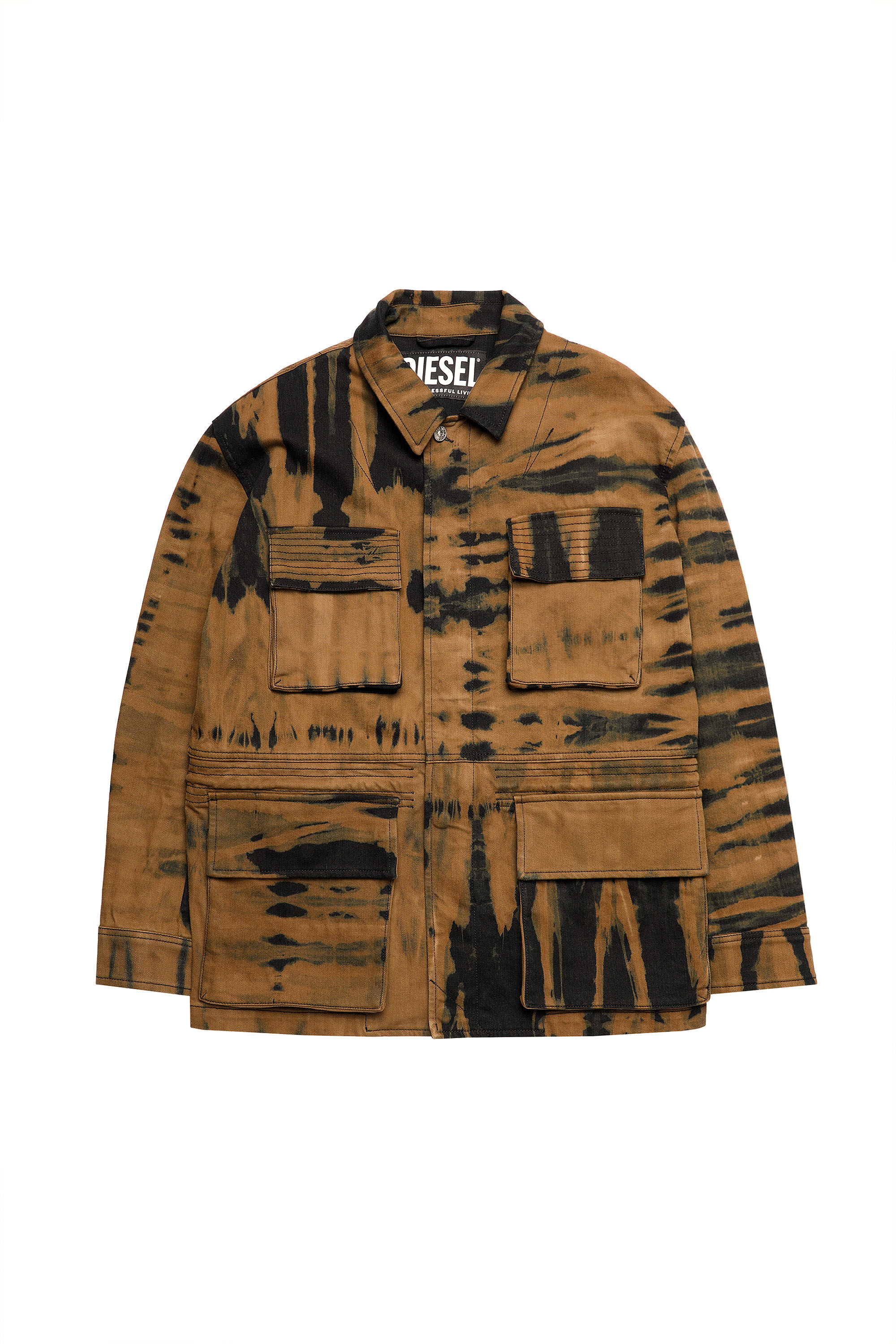 D-NOVO-SP1, Marrón - Chaquetas de denim
