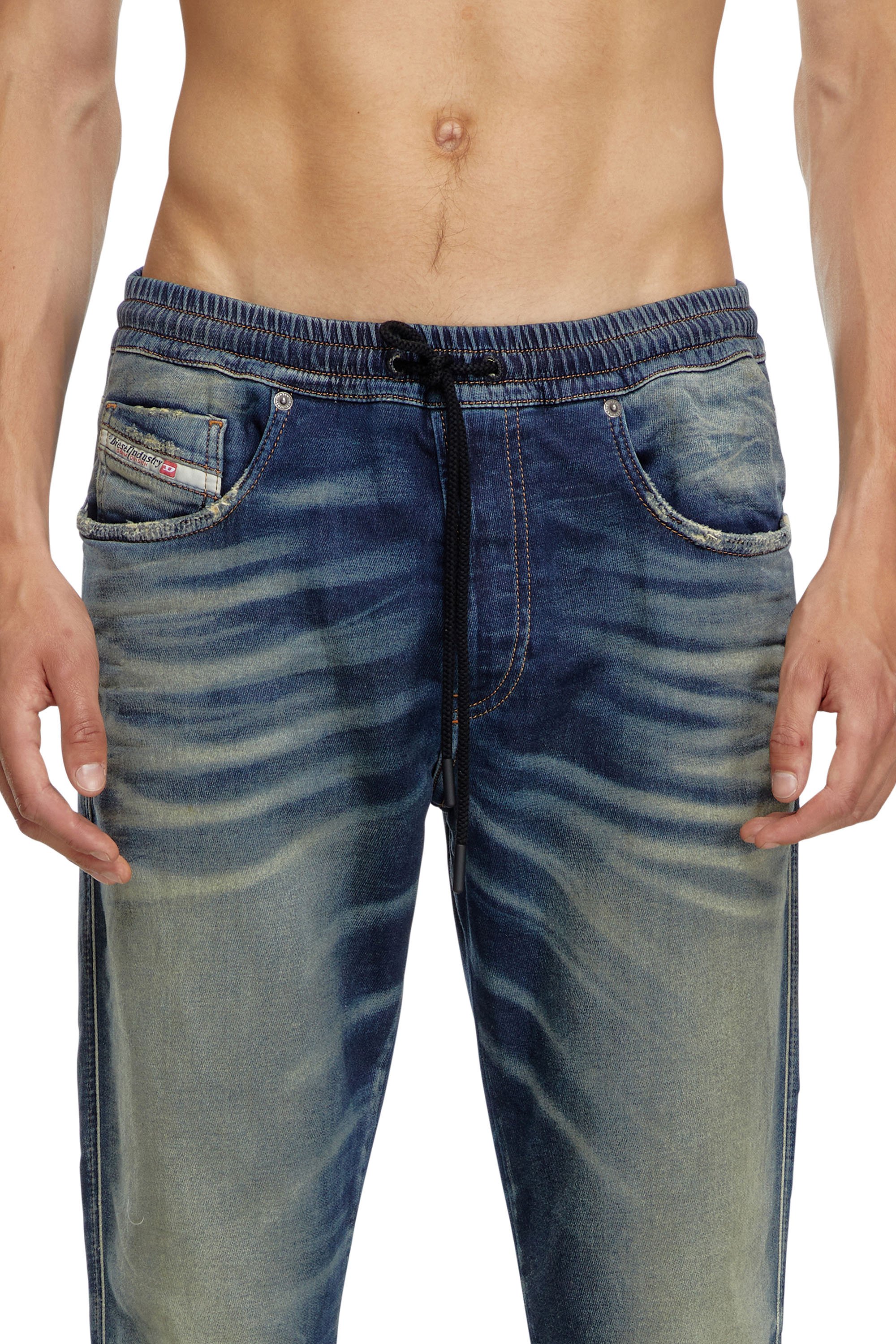 Diesel - Slim 2060 D-Strukt Joggjeans® 068MH Hombre, Azul Oscuro - 5