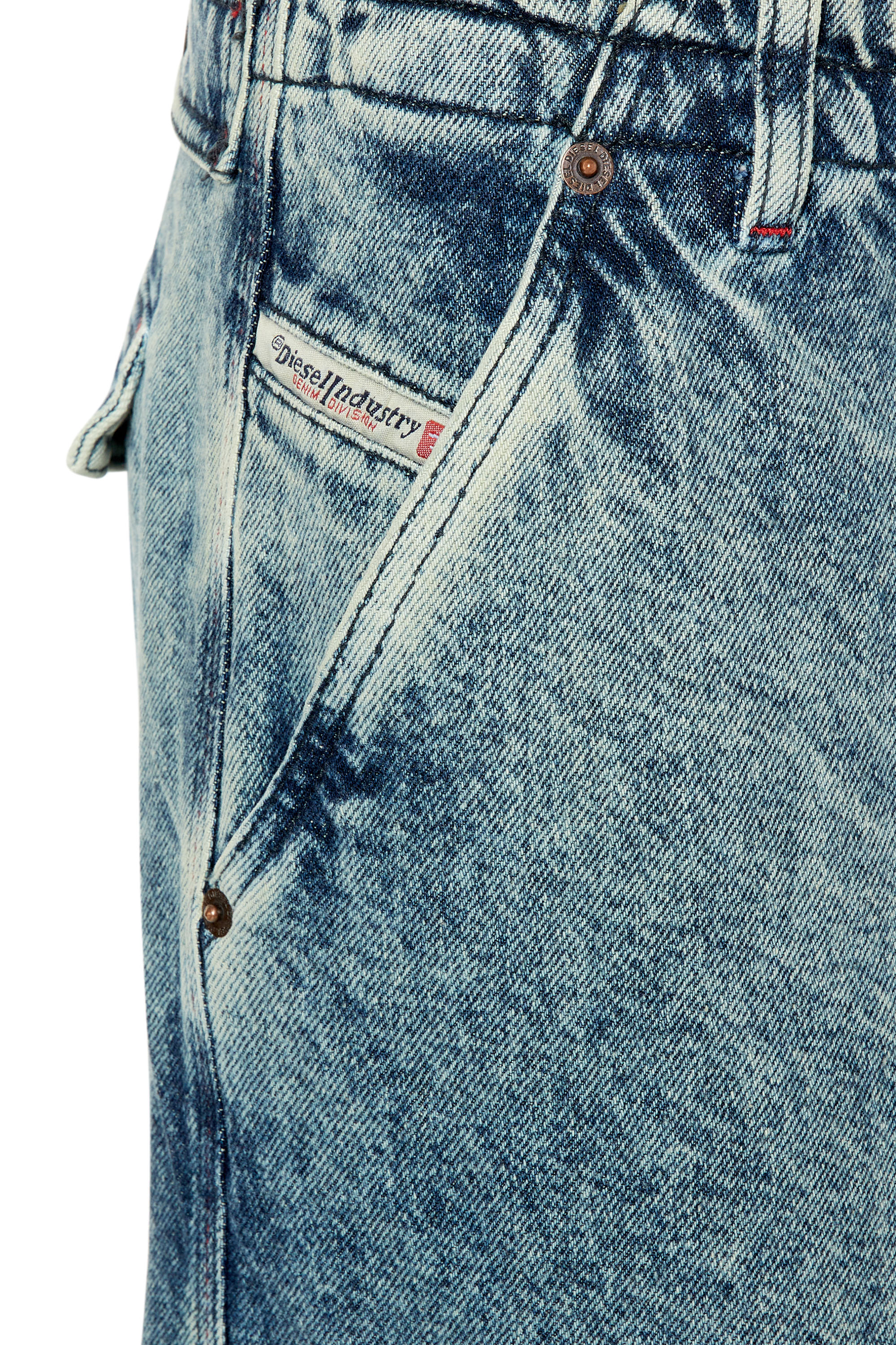 Diesel - Relaxed Jeans 1996 D-Sire 0EMAN Mujer, Azul medio - 5