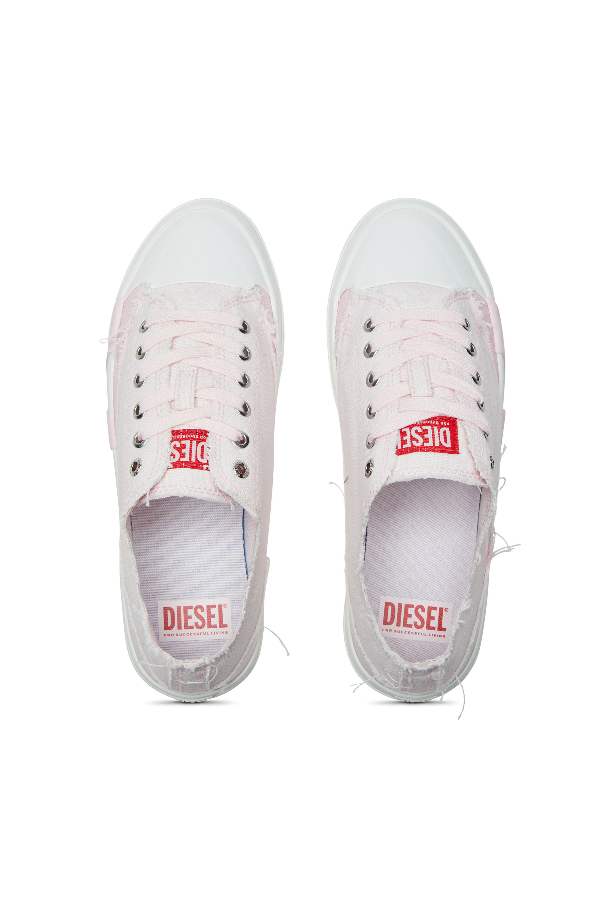 S-D-VERSE LOW W, Rosa/Blanco Diesel - S-D-VERSE LOW W, S-D-Verse-Deportivas de lona deshilachada Mujer in Multicolor - 4