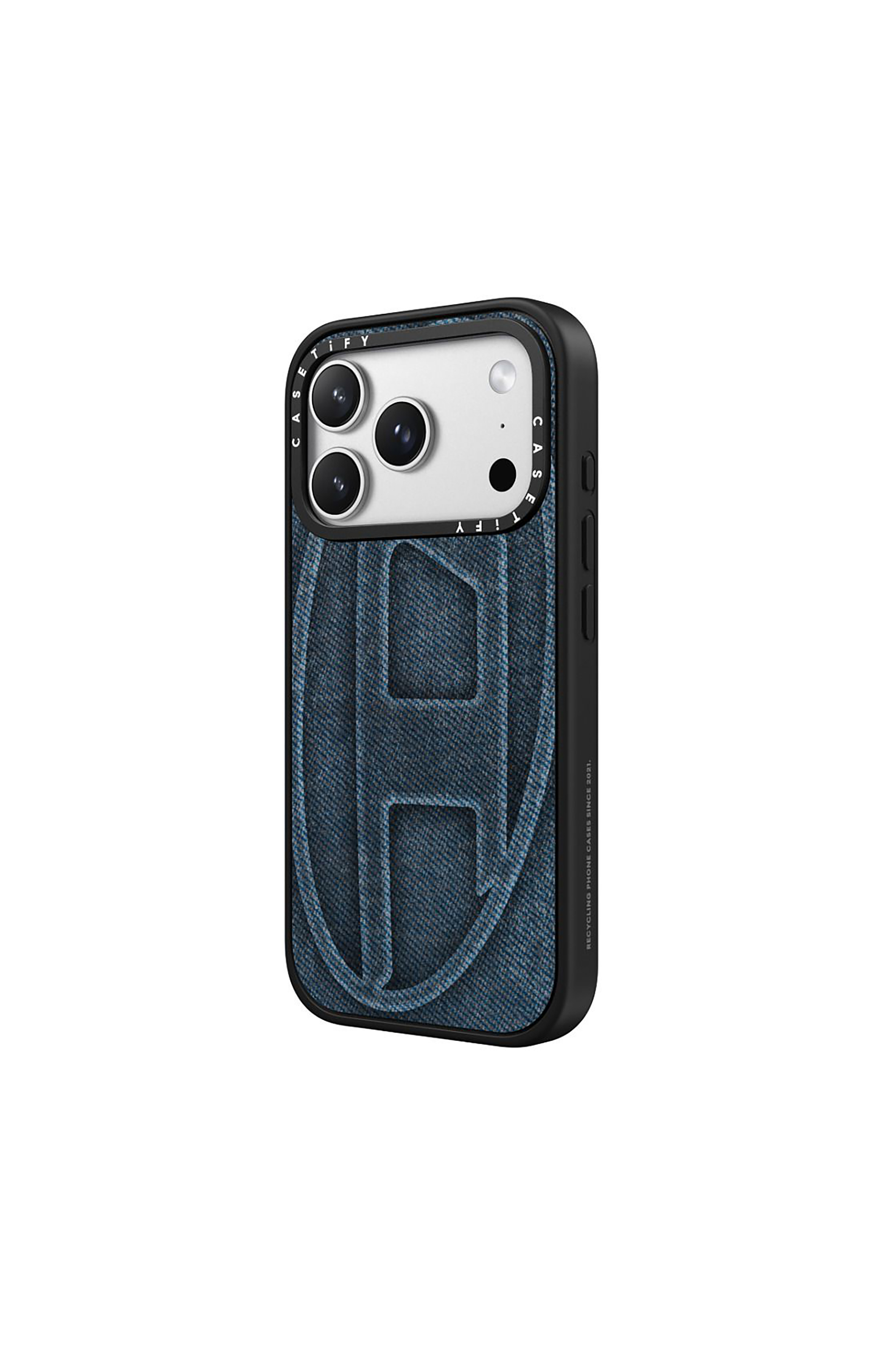 Diesel - 60579 MOULDED CASE, Funda Oval D impact por iPhone 17 Pro Max Unisex in Azul marino - 2