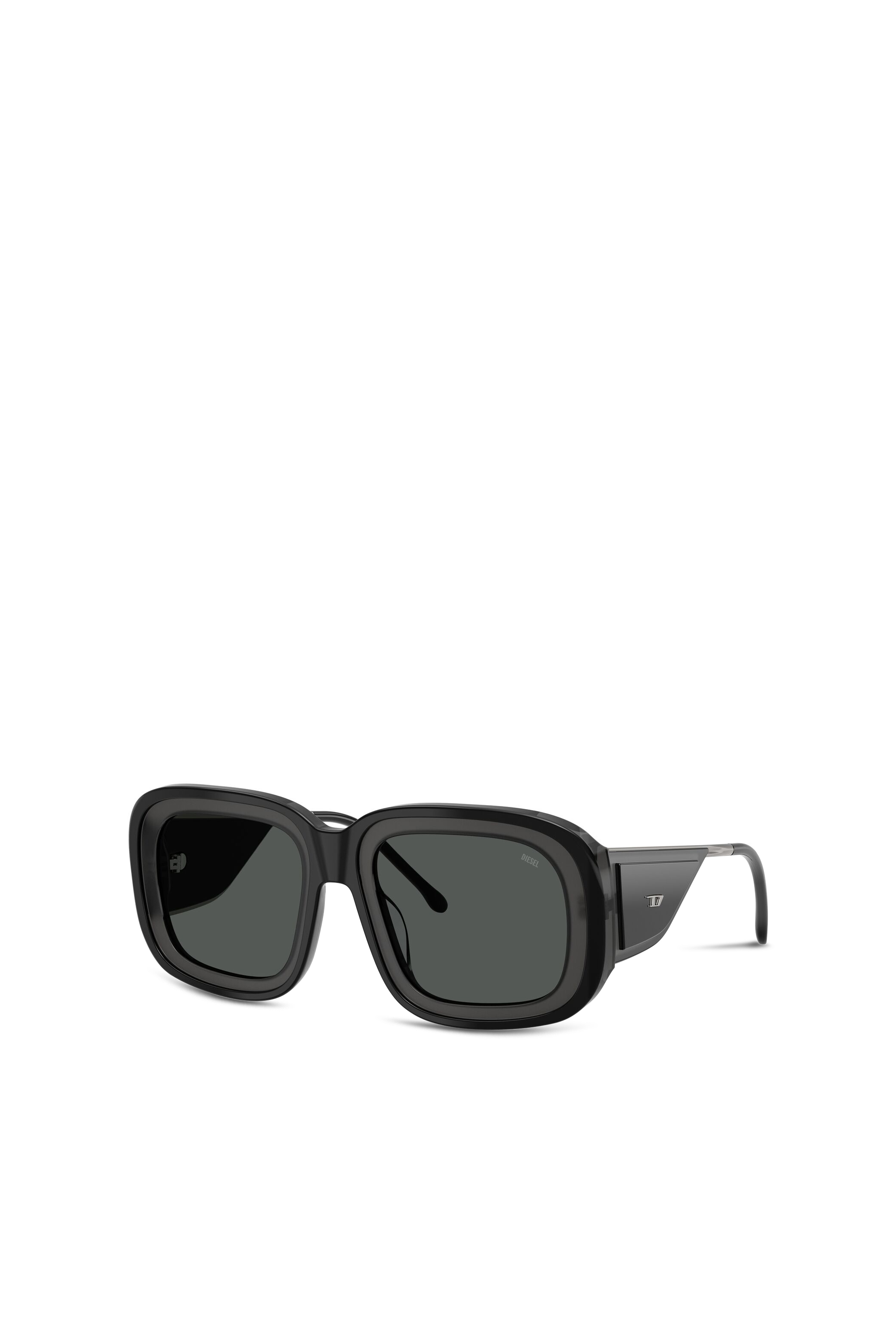 Diesel - 0DL2015U, Gafas de sol cuadradas Unisex in Negro - 1