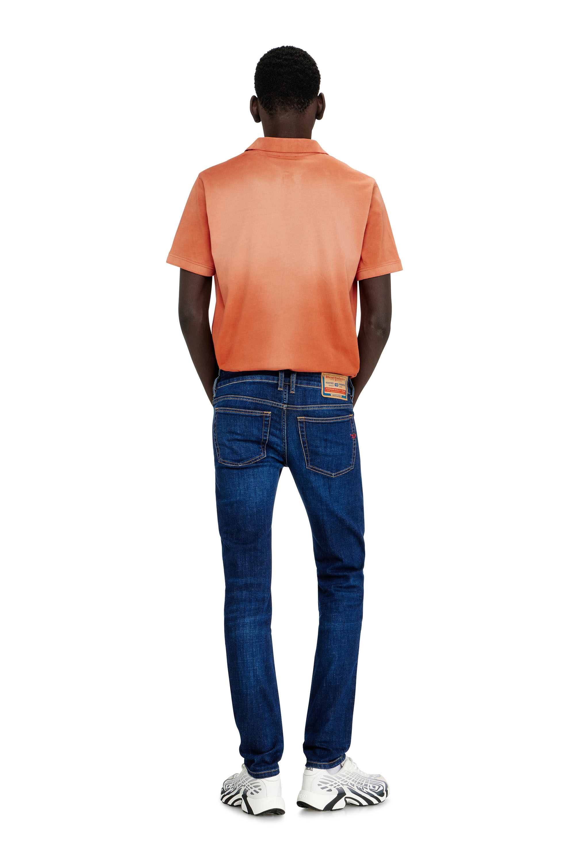 Diesel - Skinny Jeans 1979 Sleenker 09J17 Hombre, Azul Oscuro - 4