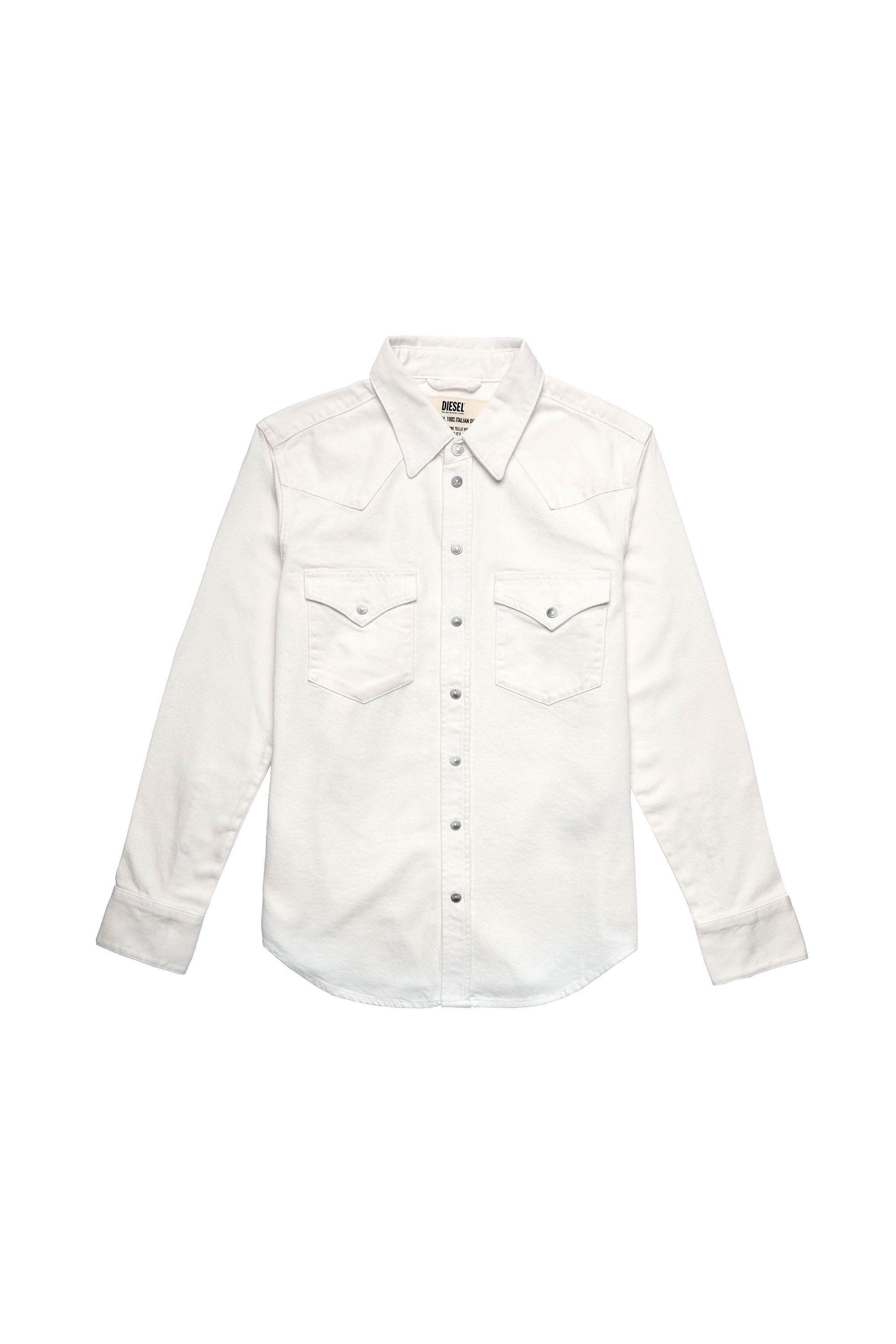 DE-RINGY, Blanco - Camisas de Denim
