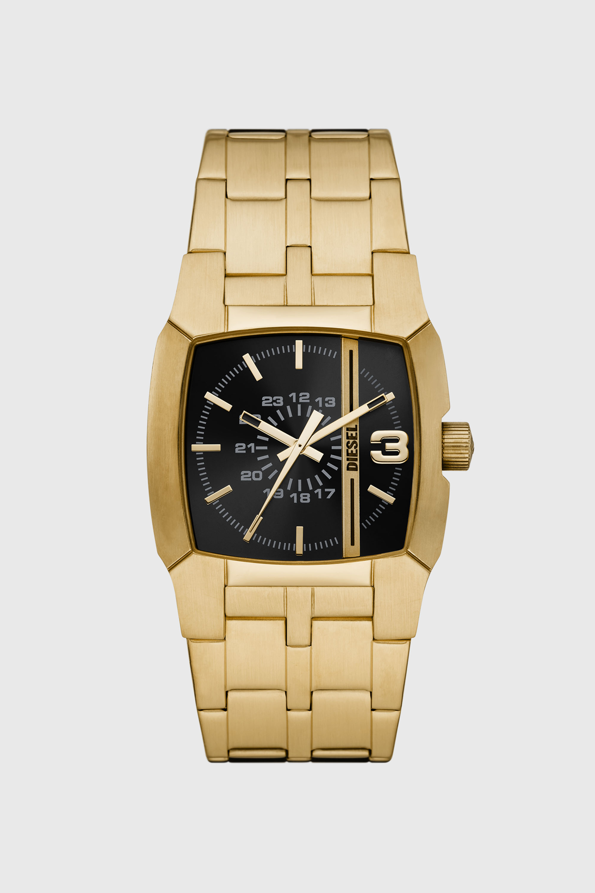 Diesel - DZ2151, Reloj Cliffhanger de acero inoxidable en tono dorado Unisex in Dorado - 1