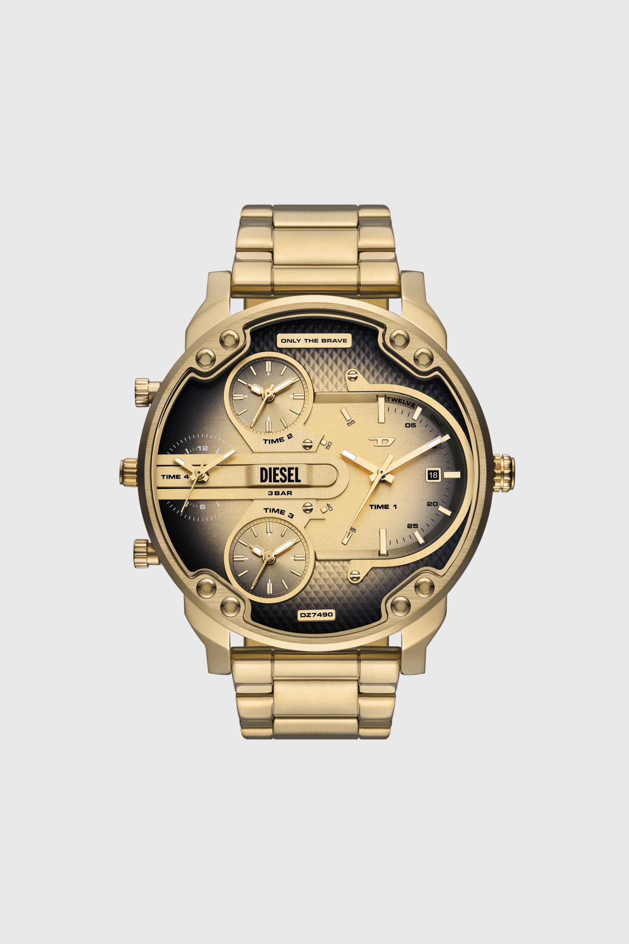 Diesel - DZ7490 WATCH, Reloj Mr. Daddy Slim de acero inoxidable Hombre in Dorado - 1