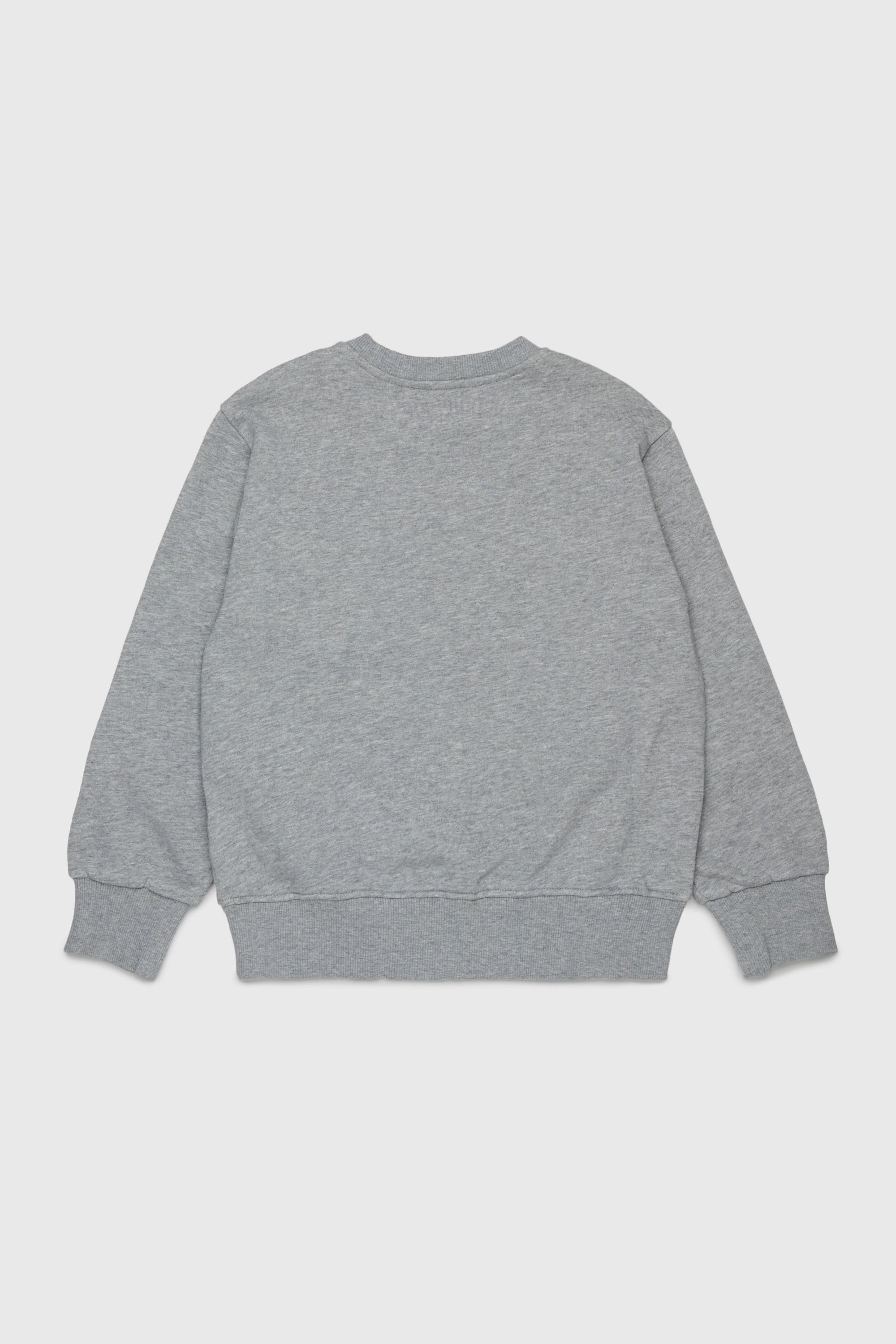 Diesel - SJEANS OVER, Sudadera con letras del logo deshilachadas Hombre in Gris - 2
