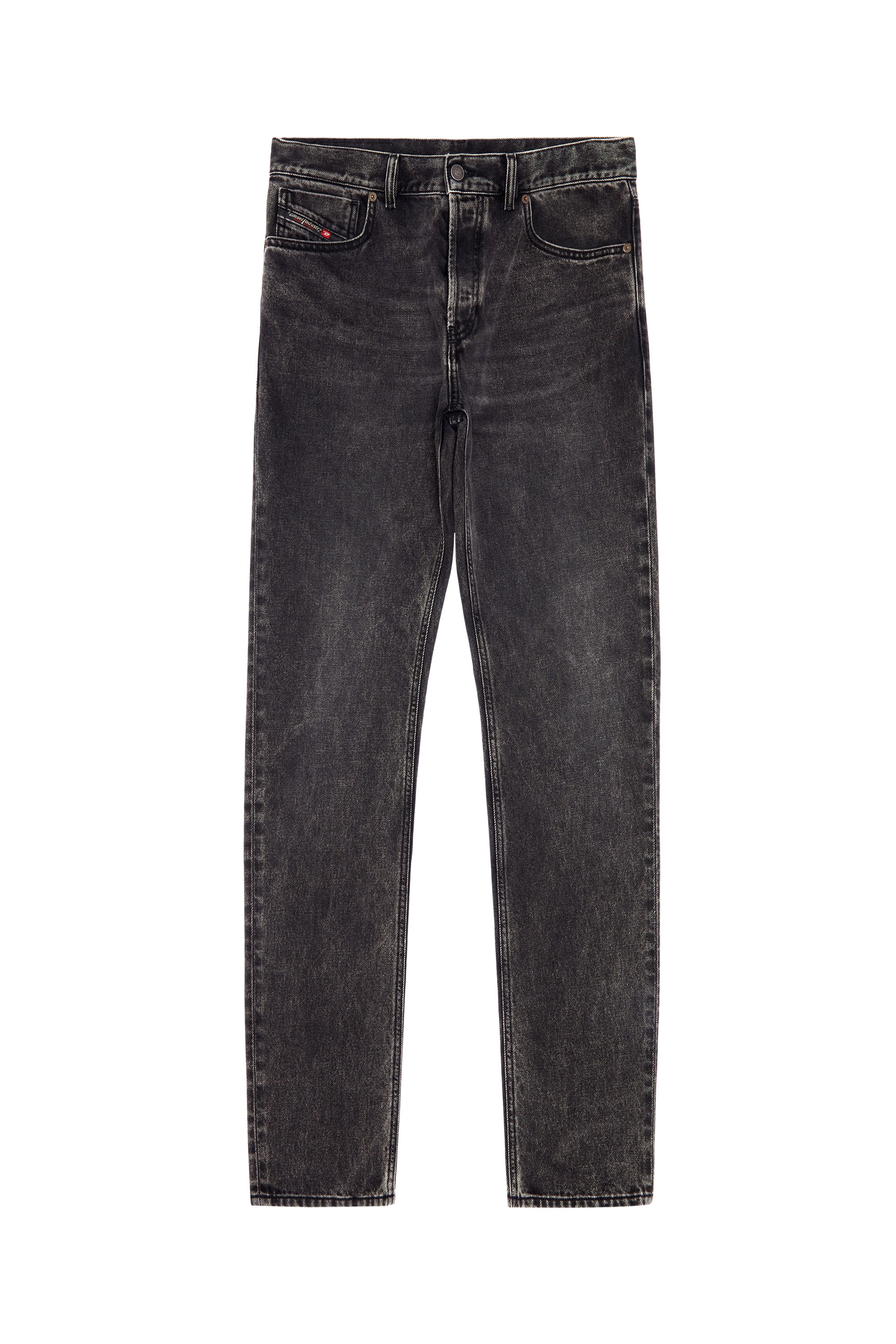 Diesel - 1995 09B87 Straight Jeans, Negro/Gris oscuro - Image 6