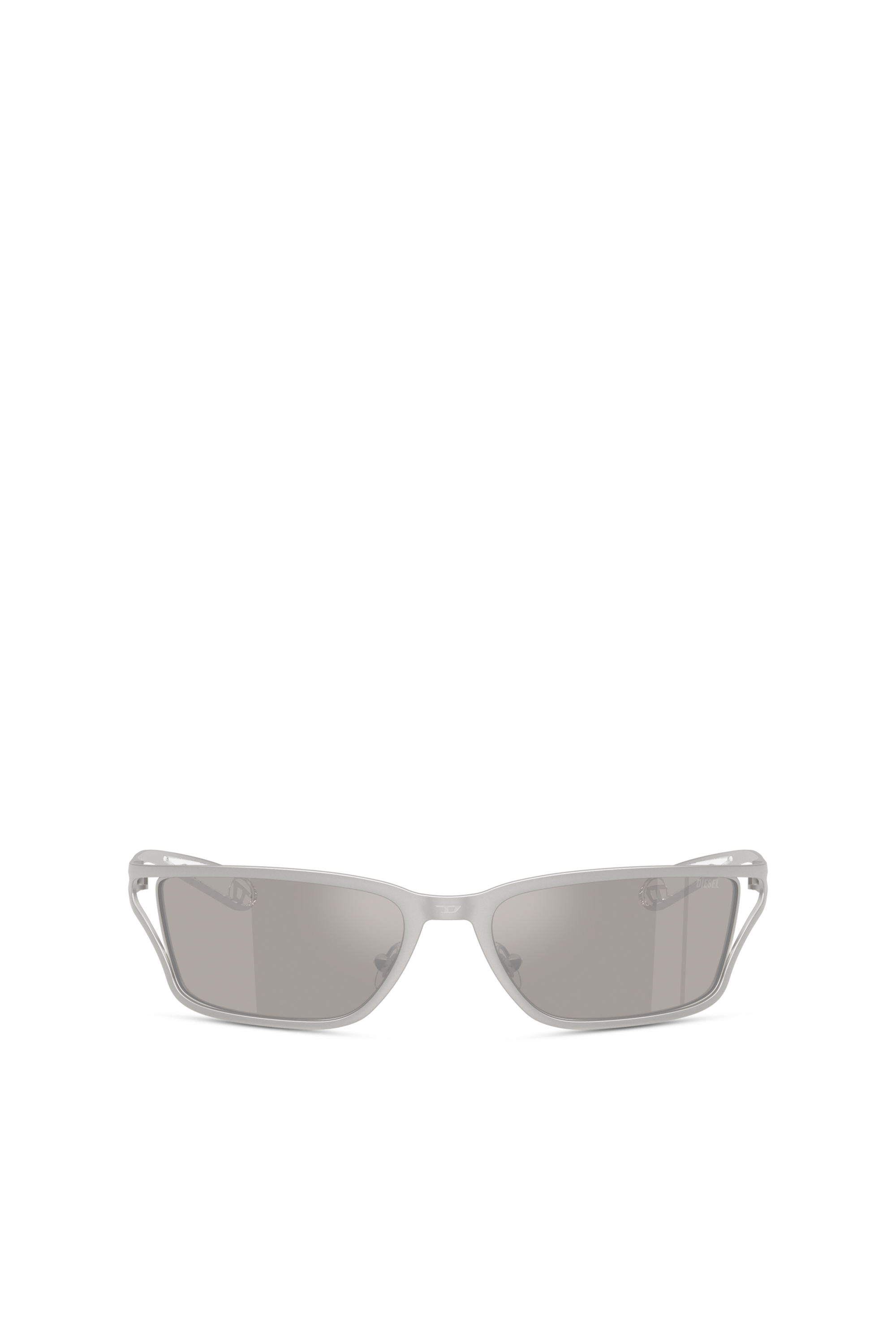 Diesel - 0DL1015, Gafas de sol rectangulares Unisex in Gris - 1