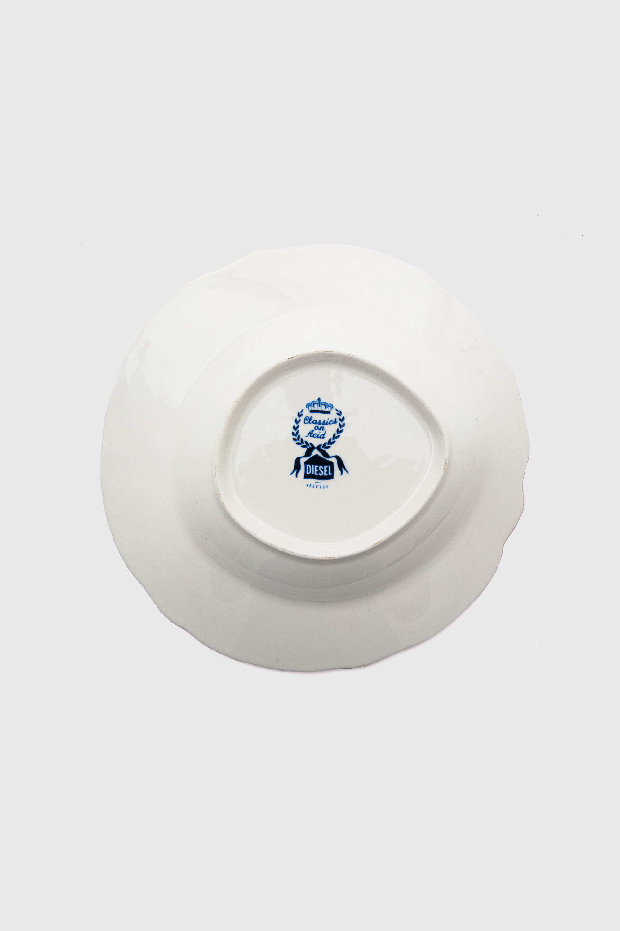 Diesel - 11220 SOUP PLATE IN PORCELAIN "CLASSIC O, Plato hondo de porcelana Unisex in Multicolor - 2