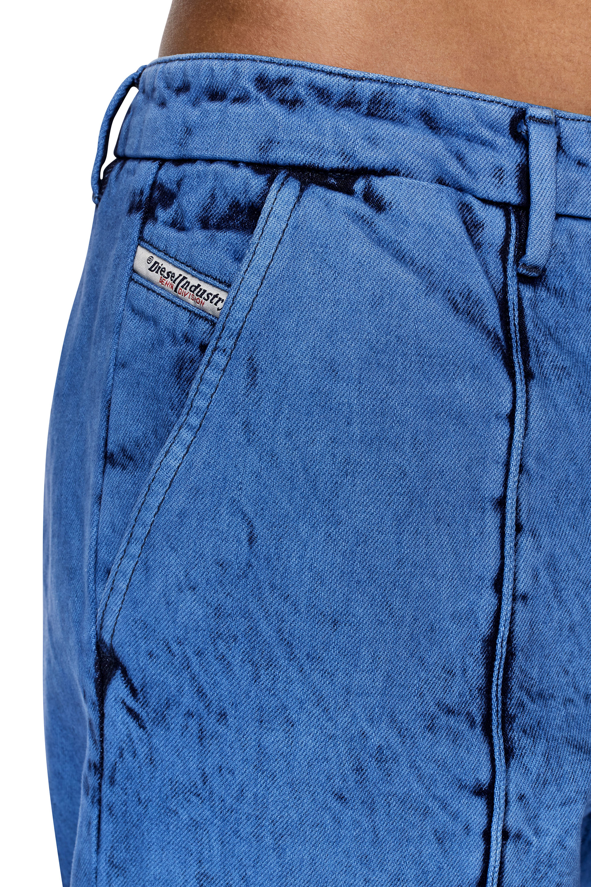 Diesel - D-Chino-Work 0EIAN Straight Jeans, Azul - Image 4
